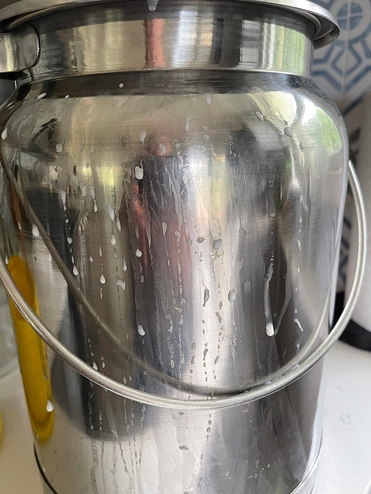 Stainless Steel Milk Can Totes (10 liter) customer photo 2