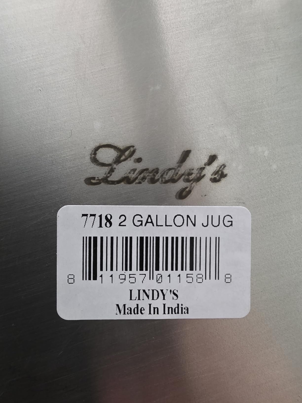 Lindy's Stainless Steel Seamless 1-Gallon Milk Jug, Milk Can, Milk Pail, Anti-Leak Liquid Storage Container with Tight Lid and Long Swivel Handle customer photo 1