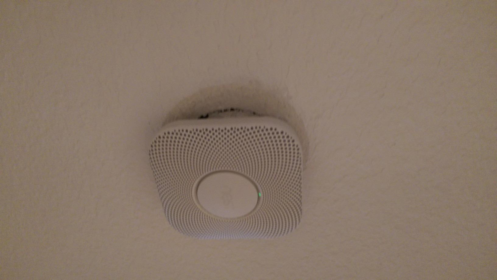Google Nest Protect - Smoke Alarm - Smoke Detector and Carbon Monoxide Detector - Wired, White customer photo 2