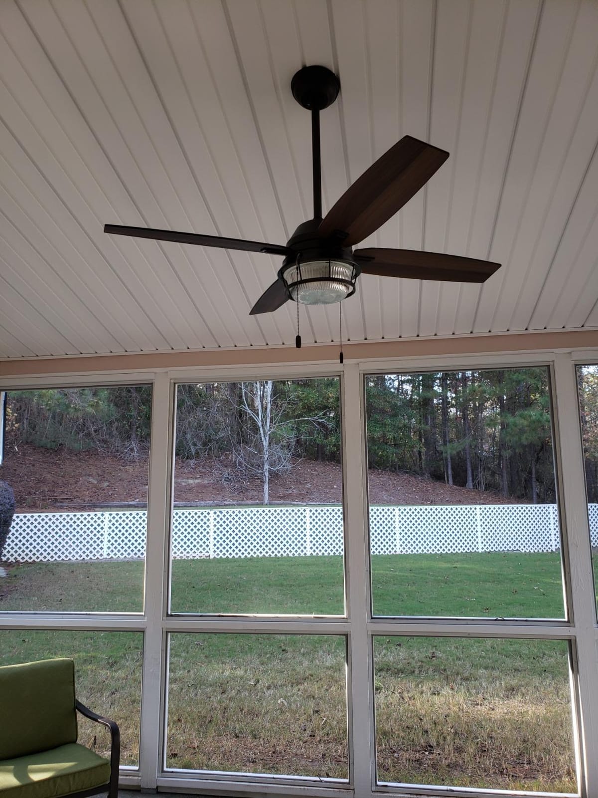Hunter Ocala, Outdoor or Indoor, Ceiling Fan, Rustic, 52 inch, Noble Bronze customer photo 1