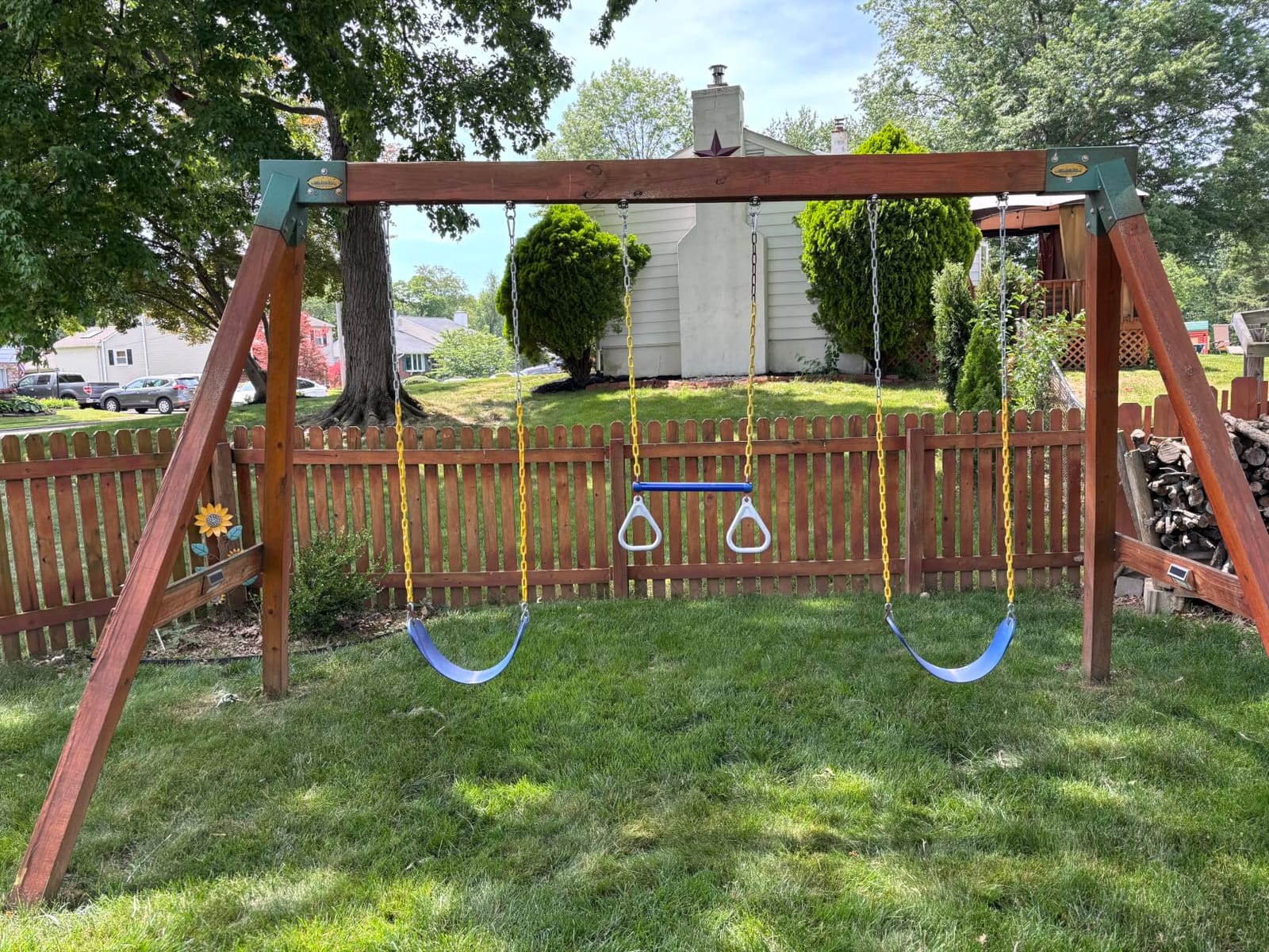 Eastern Jungle Gym Easy 1-2-3 A-Frame 2 Brackets for Swing Set, Green customer photo 2