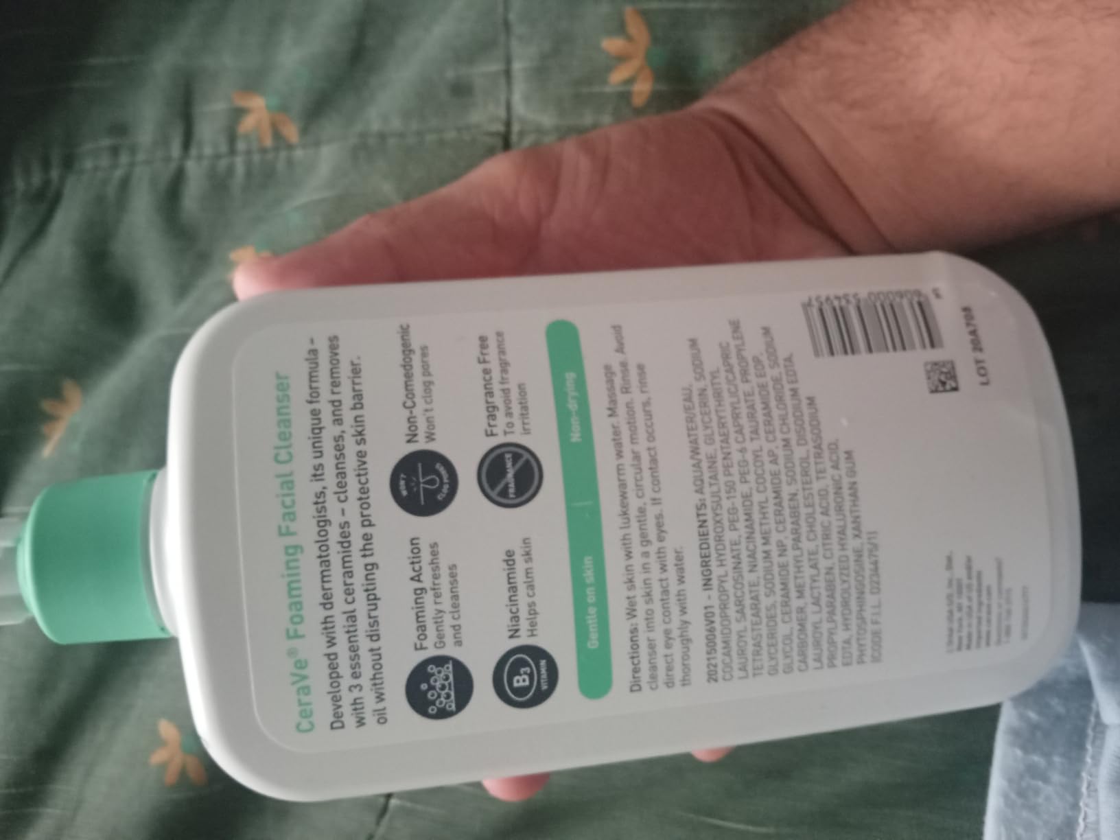 CeraVe Foaming Cleanser customer photo 2