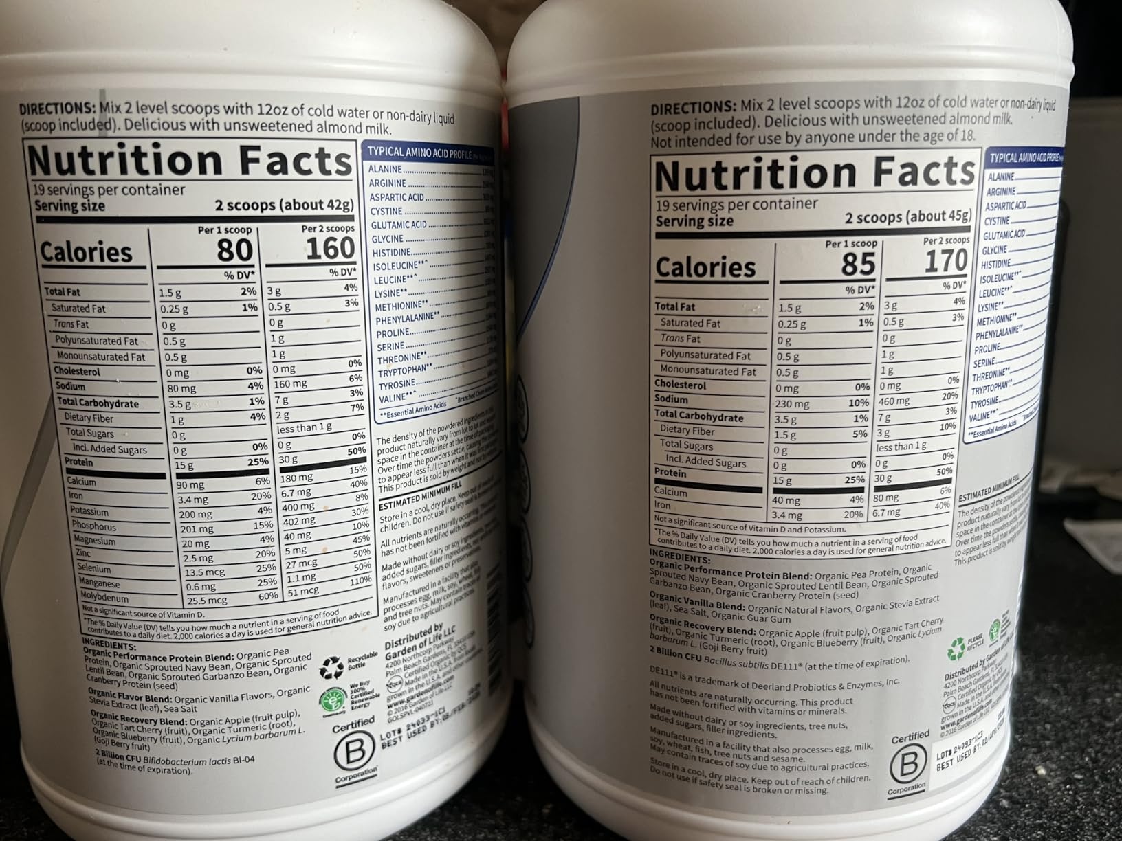 Garden of Life Sport Protein customer photo 1