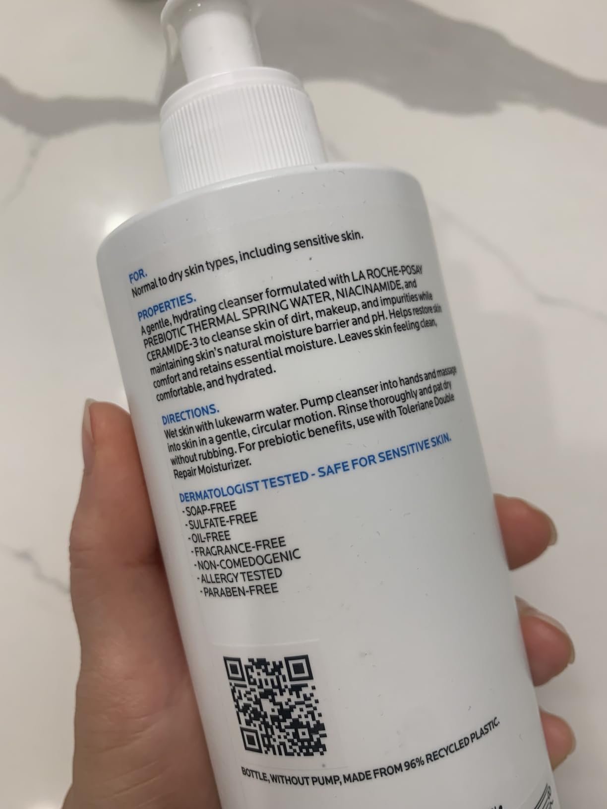 La Roche-Posay Toleriane Cleanser customer photo 1