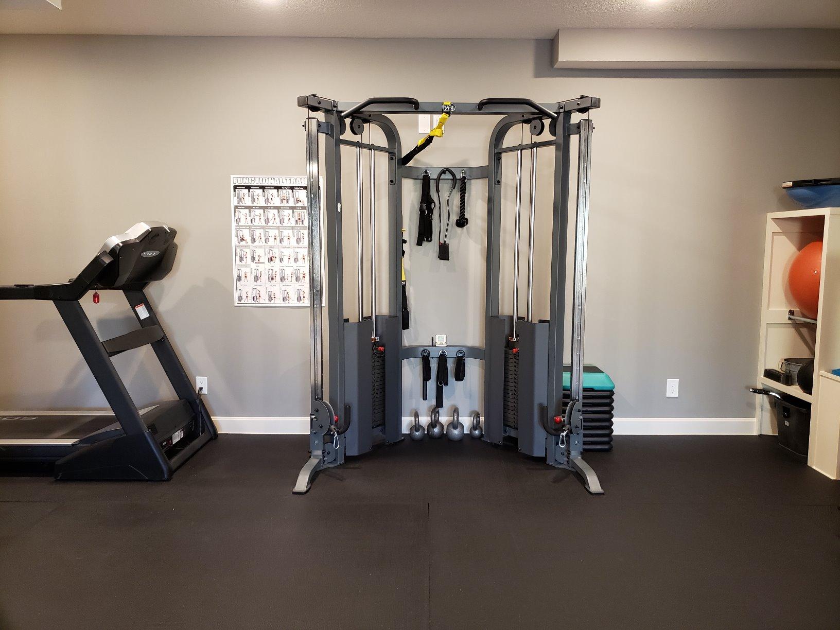 XMARK Cable Machine with Cable Attachments, Functional Trainer Dual Weight Stack Cable Pulley Machine, Commercial and Home Gym System customer photo 1