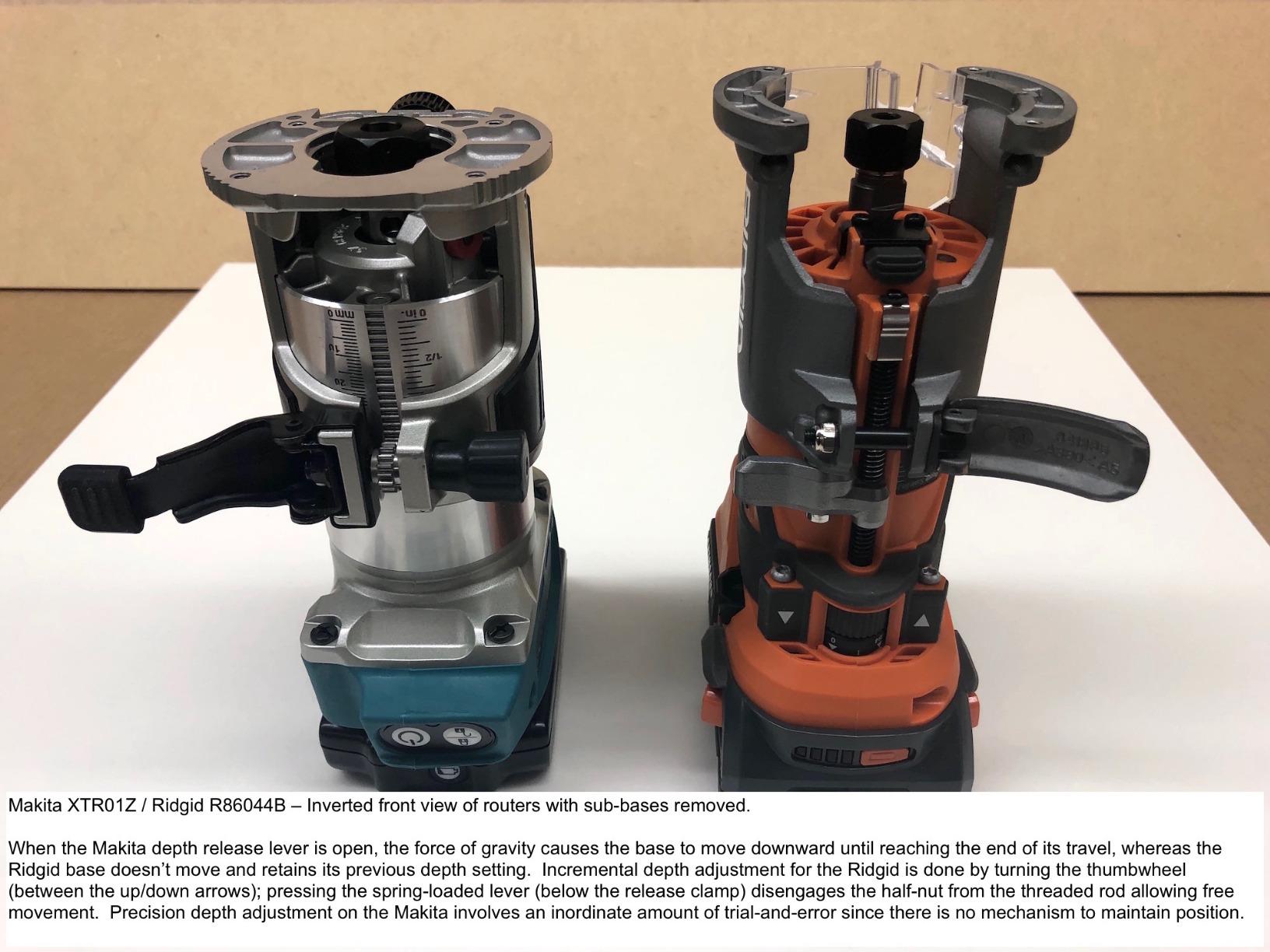 Makita XTR01Z 18V LXT Lithium-Ion Brushless Cordless Compact Router customer photo 1