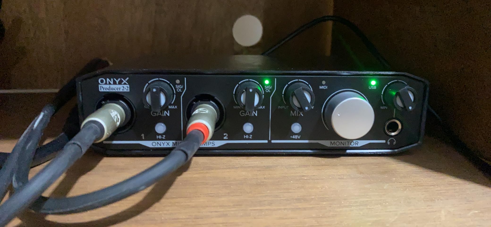 Mackie Audio Interface, Onyx Producer 2X2 USB Audio Interface with MIDI (Onyx Producer 2-2) customer photo 1