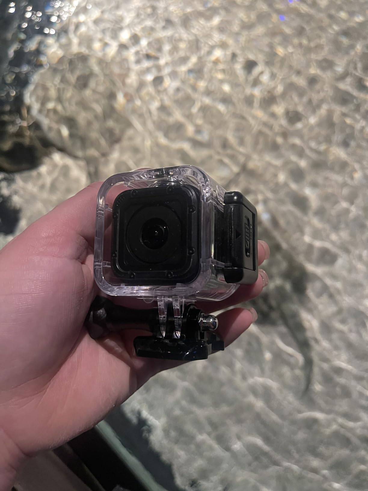 FitStill 196FT/60M Dive Housing Waterproof Diving Protective Case Shell for Go Pro Hero 5 Session Hero 4 Session with Bracket Mount for Go Pro Hero5 Session & Hero4 Session Accessories kit customer photo 2