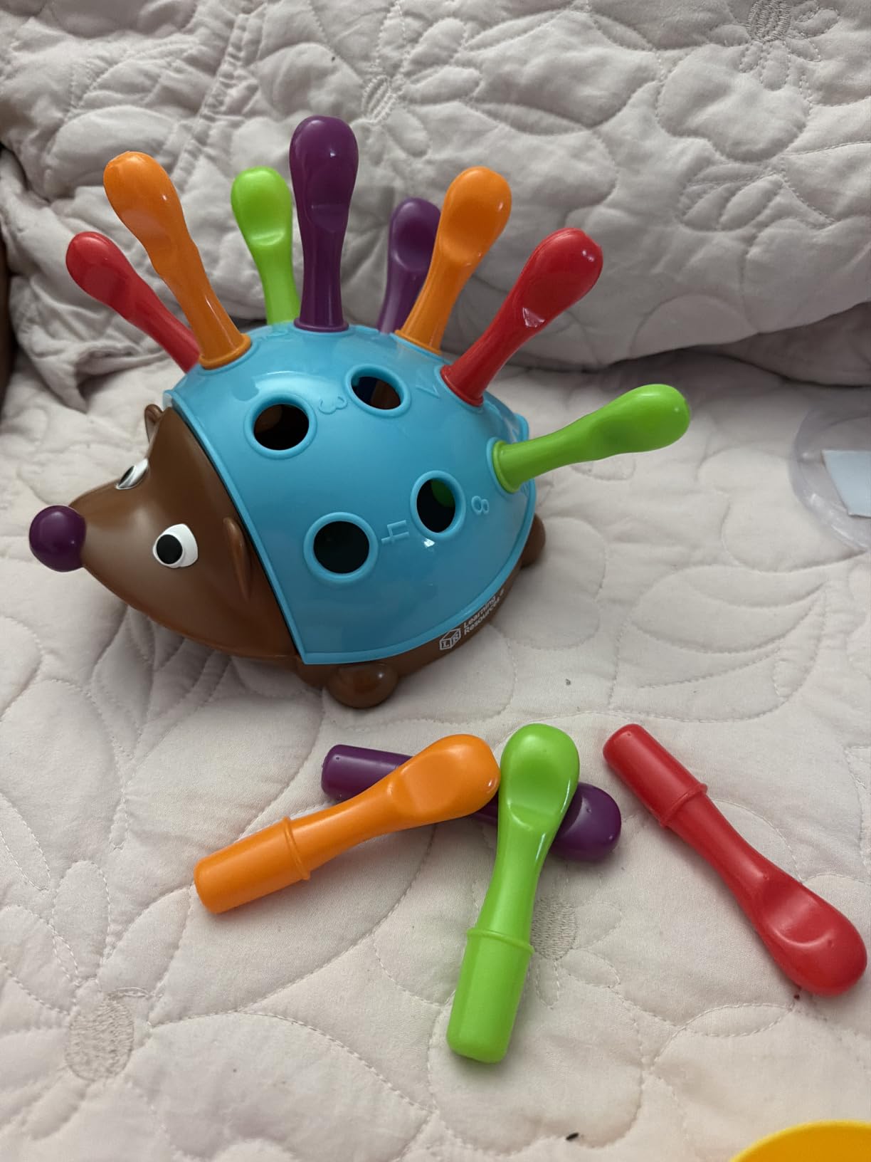 Learning Resources Spike The Original Fine Motor Hedgehog customer photo 1