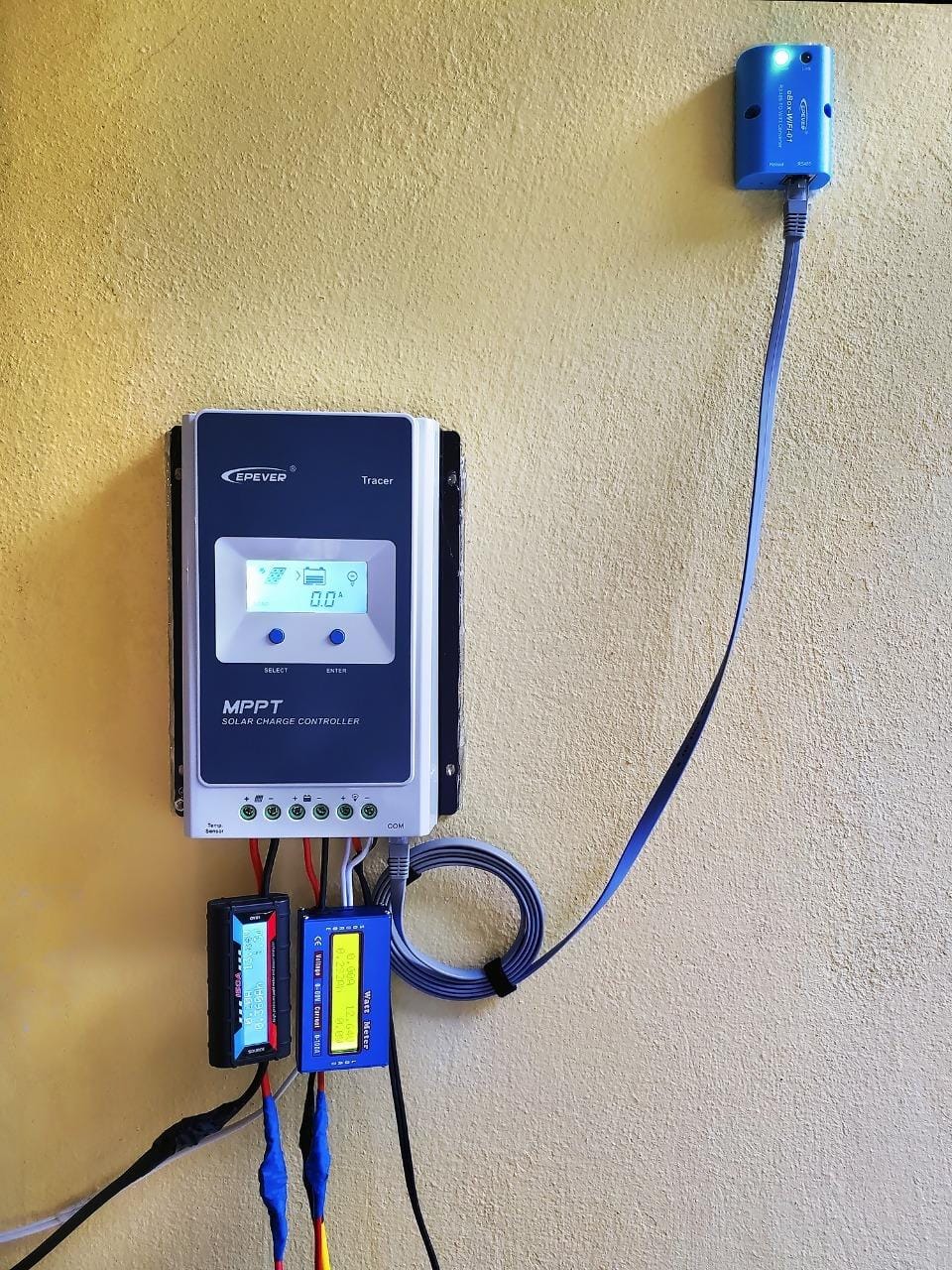 EPEVER MPPT Solar Charge Controller 30A 12V 24V Auto Max PV 100V customer photo 2