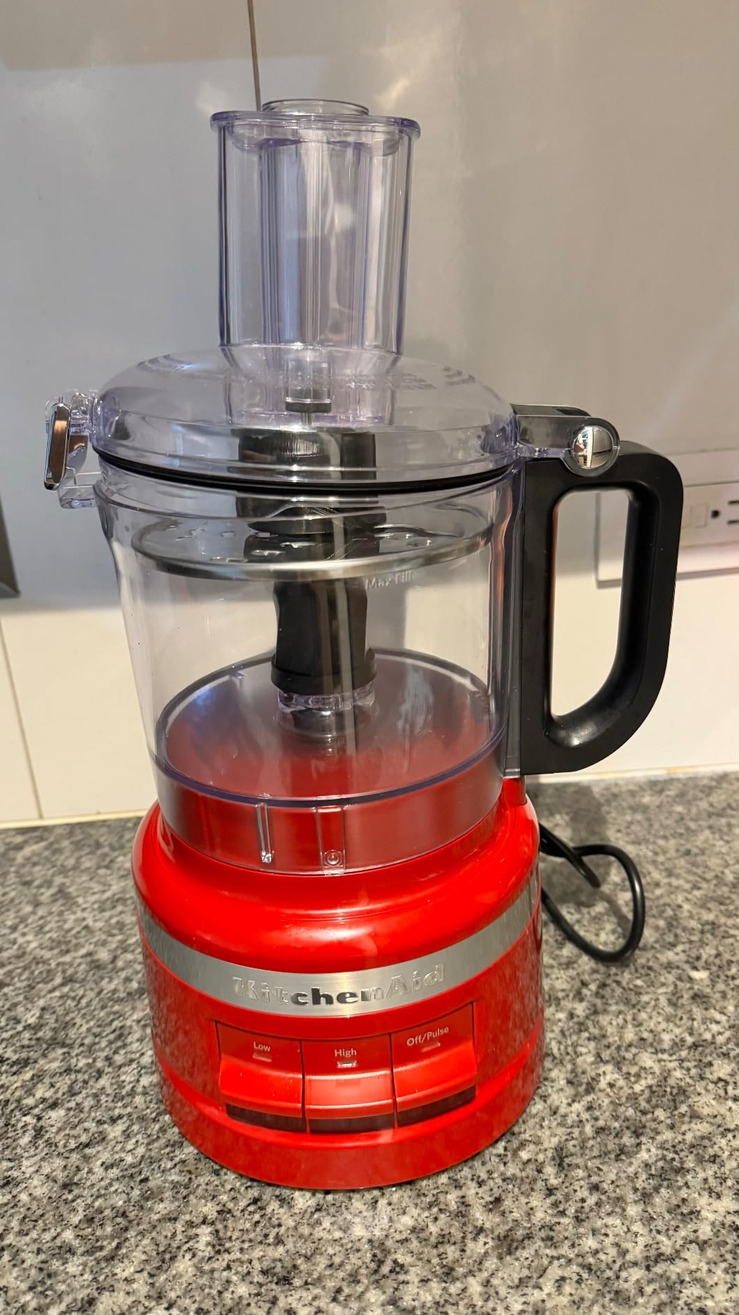 KitchenAid 7-Cup Food Processor, KFP0718, Empire Red customer photo 2