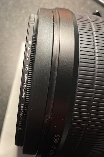 77mm Circular Polarizers Filter, K&F CONCEPT 77MM Circular Polarizer Filter HD 28 Layer Super Slim Multi-Coated CPL Lens Filter (Nano-X Series) customer photo 1