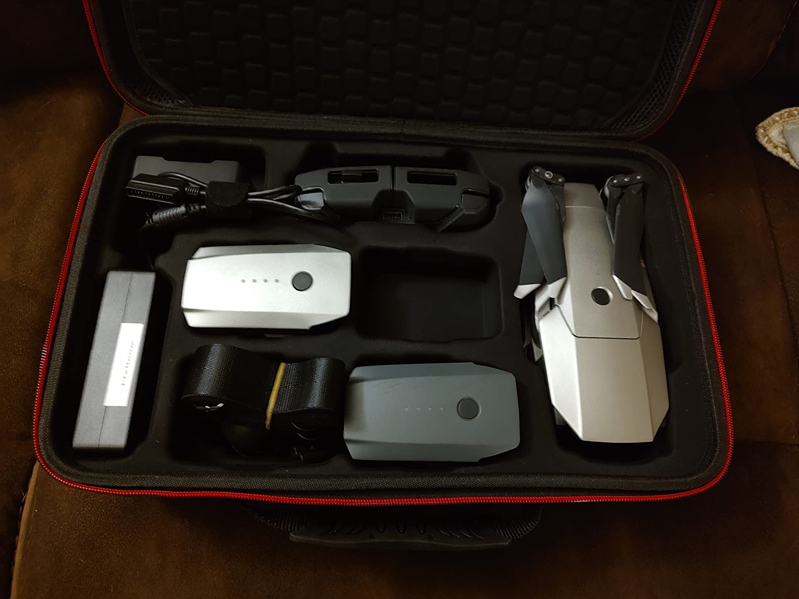 RLSOCO Carrying Case for DJI Mavic 4 Pro Drone Fly More Combo - Fits Full Set of Accessories: Drone Body,DJI RC Pro 2/RC 2 Controller,Batteries x 3,Charging Hub,Propellers and Other Accessories customer photo 1