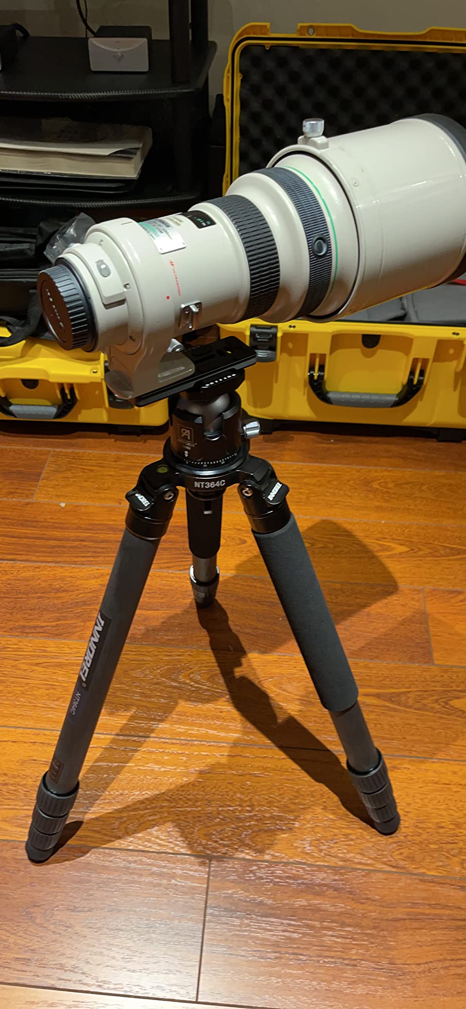 INNOREL RT80C Carbon Fiber Tripod - Professional Birdwatching, Heavy Duty Camera Stand (Max Tube 32mm, Bowl Adapter Included, 20kg Max Load) customer photo 1