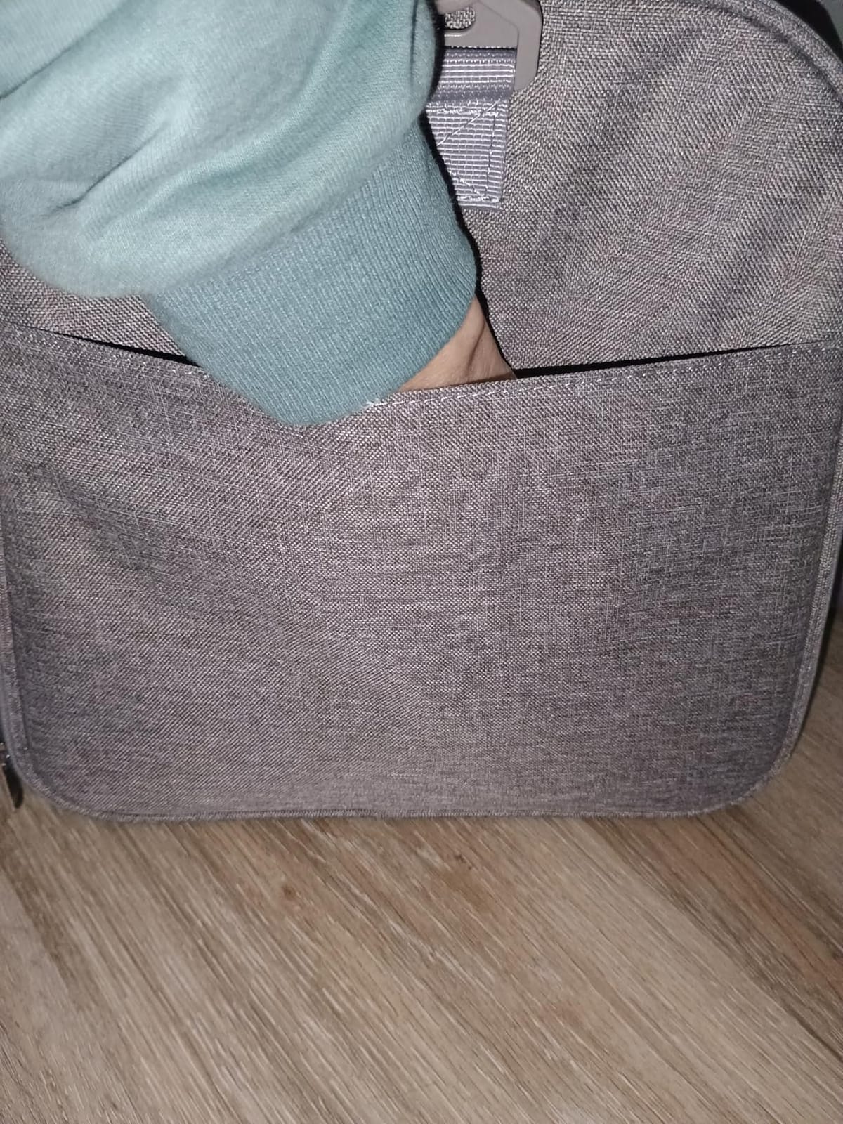 Henkelion Cat Carriers Dog Carrier Pet Carrier For Small / Medium Cats Dogs Puppies (Up To 15lbs), TSA Airline Approved Small Dog Carrier Soft Sided, Collapsible Waterproof Travel Puppy Carrier - Grey customer photo 1