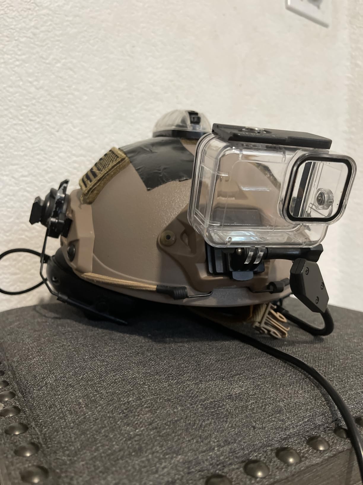 Aluminum NVG Mount Compatible with GoPro Hero 13/12/11/10/9/8/7/6/5 Black, Tactical Helmet NVG Mount Compatible with DJI Osmo Action 6/5 pro/4/3/2,Insta360 ONE R/Crosstour and More customer photo 2