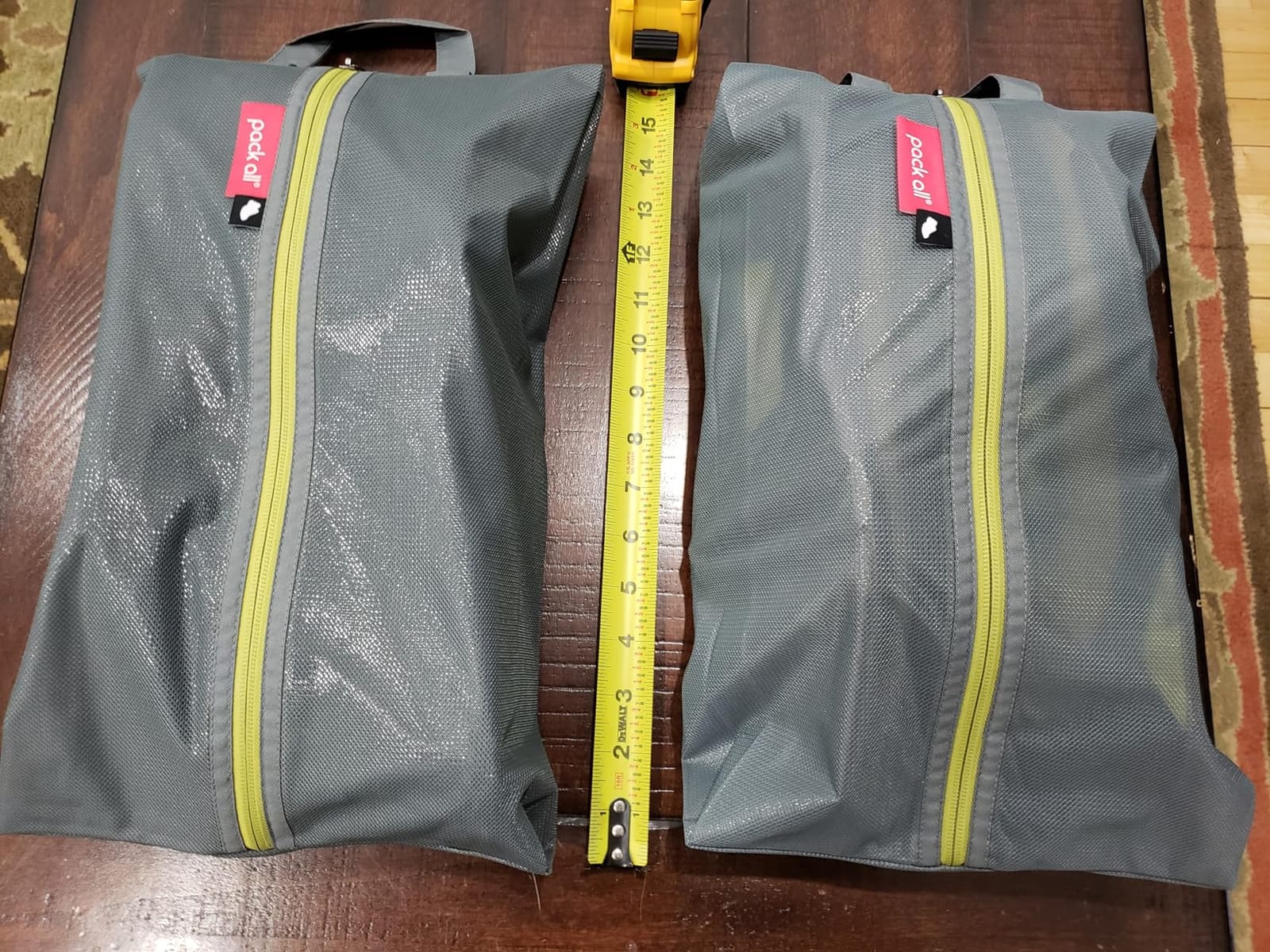 pack all Shoe Bag for Travel, Water-Resistant Shoe Pouch for Sports customer photo 2