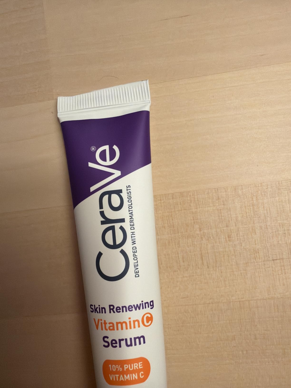 CeraVe Skin Brightening Vitamin C Serum for Face with Hyaluronic Acid, 1oz customer photo 1