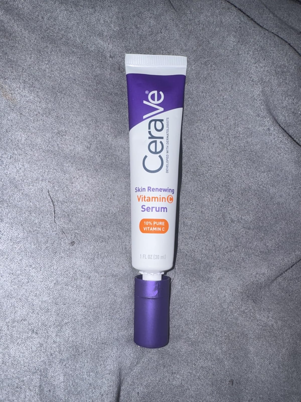 CeraVe Skin Brightening Vitamin C Serum for Face with Hyaluronic Acid, 1oz customer photo 2