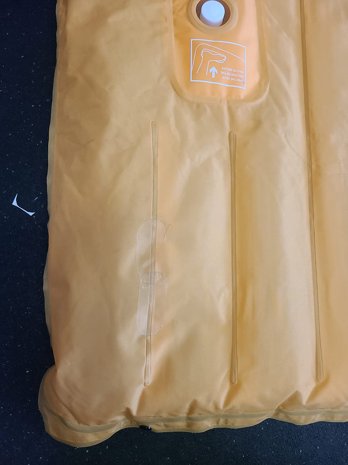 ZOOOBELIVES Inflatable Camping Sleeping Pad, 4-Inch Thick Full Air Support, No Bottoming Out for Side Sleepers, Camping & Backpacking Mattress with Built-in Foot Pump, Durable & Compact – Airlive2000 customer photo 2