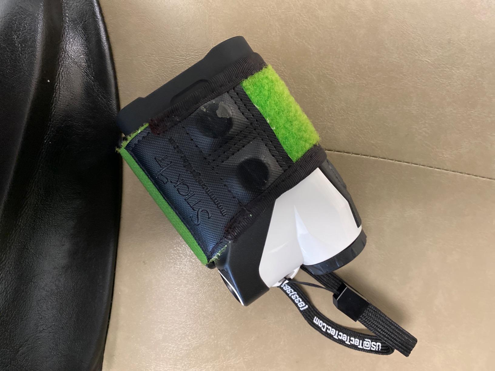 Frogger Golf Magnetic Rangefinder Holder for Carts & Push Carts Latch It Technology, Non Slip Straps, Adjustable Range Finder Mount Strap with Strong Magnets Golf Course Accessories customer photo 2