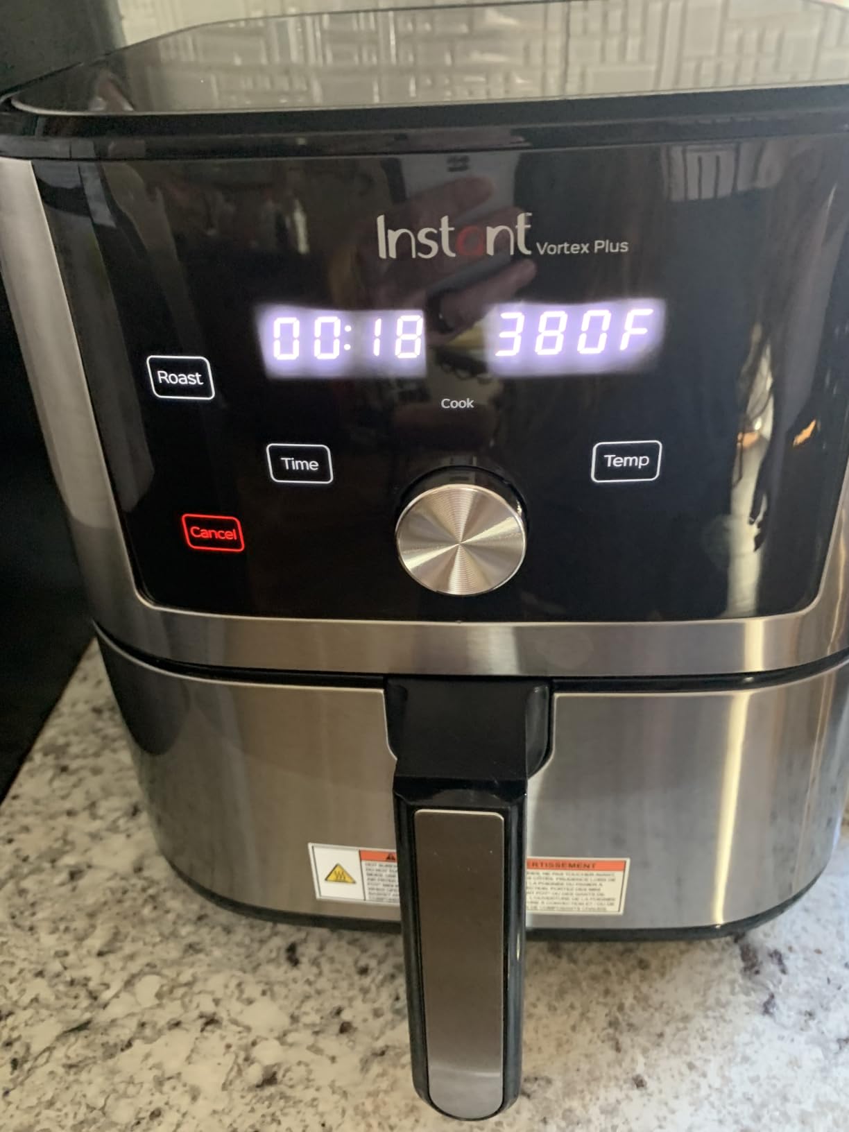 Instant Pot VORTEX Plus 6QT XL Air Fryer, 6-in-1 Air Fryer, Stainless Steel customer photo 1