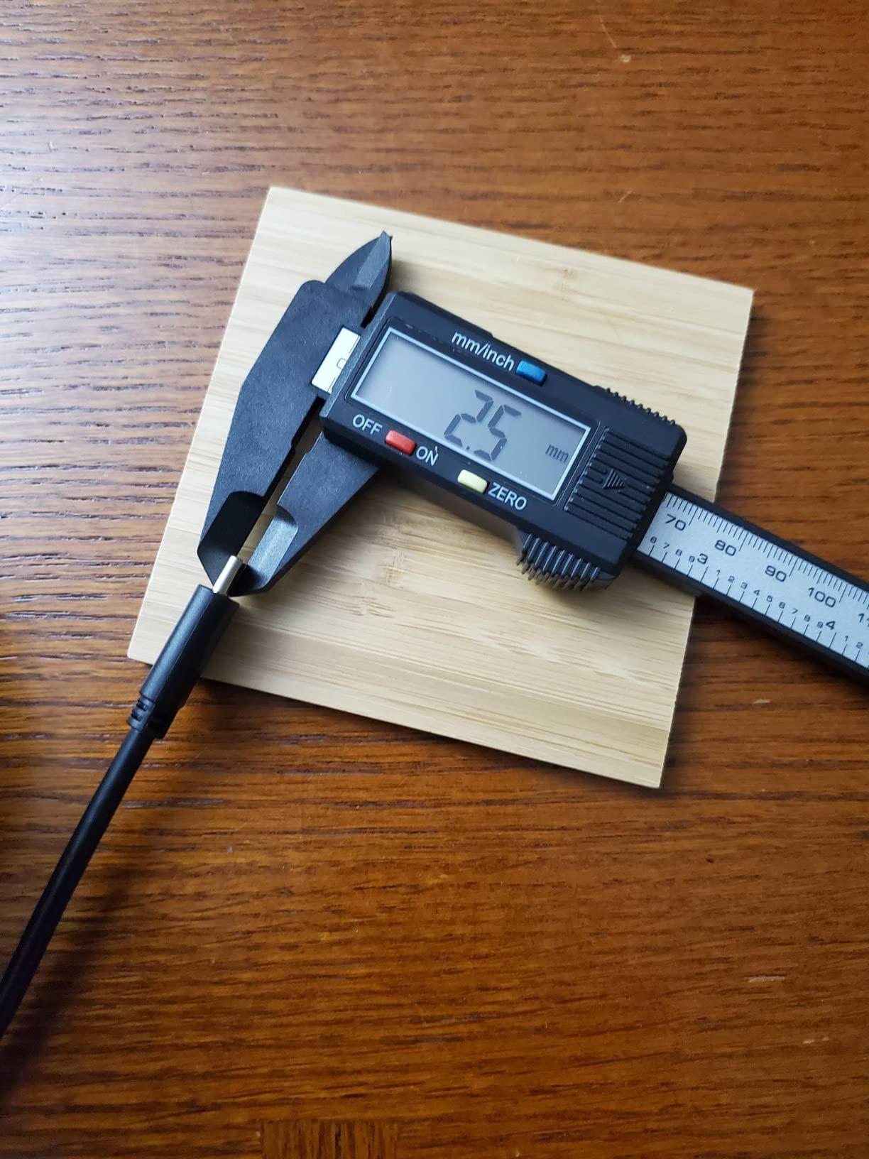 Digital Caliper, Sangabery 0-6 Inch Measuring Tool with Large LCD Screen customer photo 2