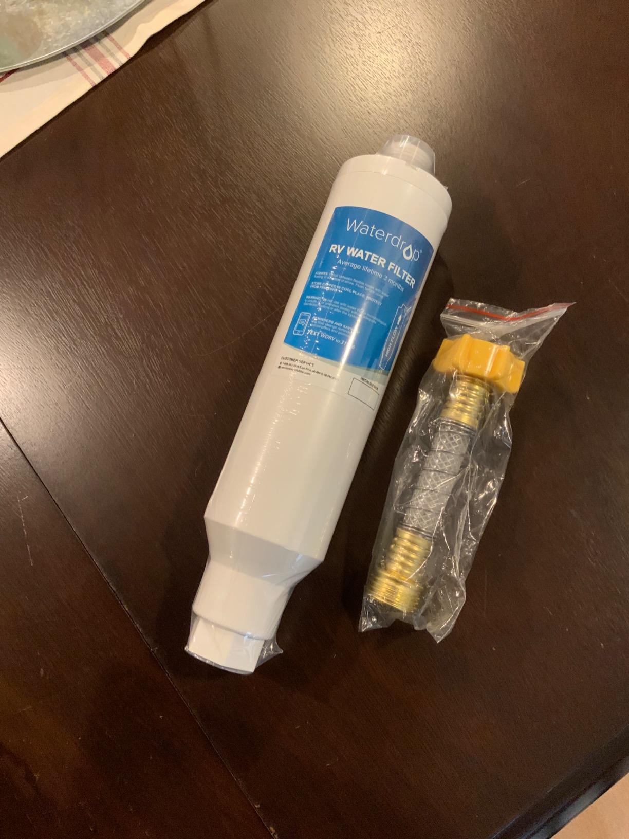 Waterdrop RV Inline Water Filter, Garden Hose and Camper Water Filter customer photo 1