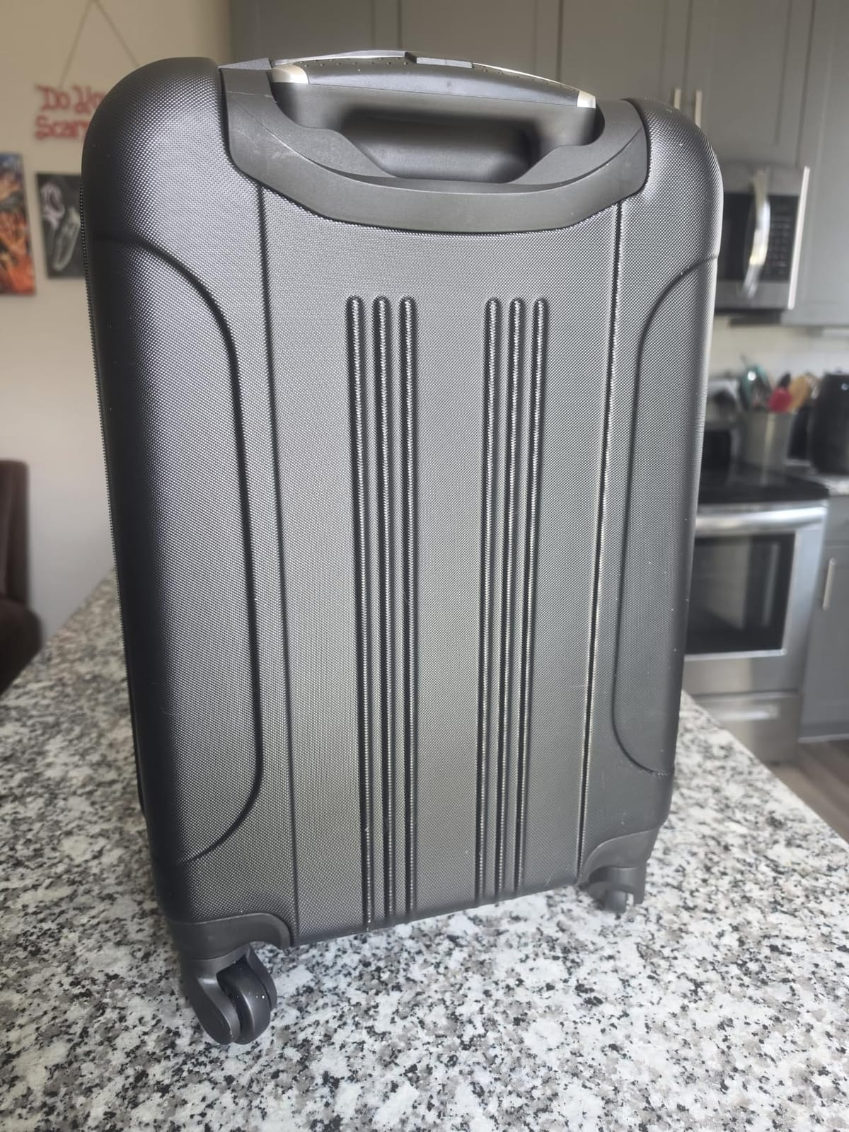Travelers Club Cosmo Luggage, Fern Green-20, 20-Inch customer photo 2