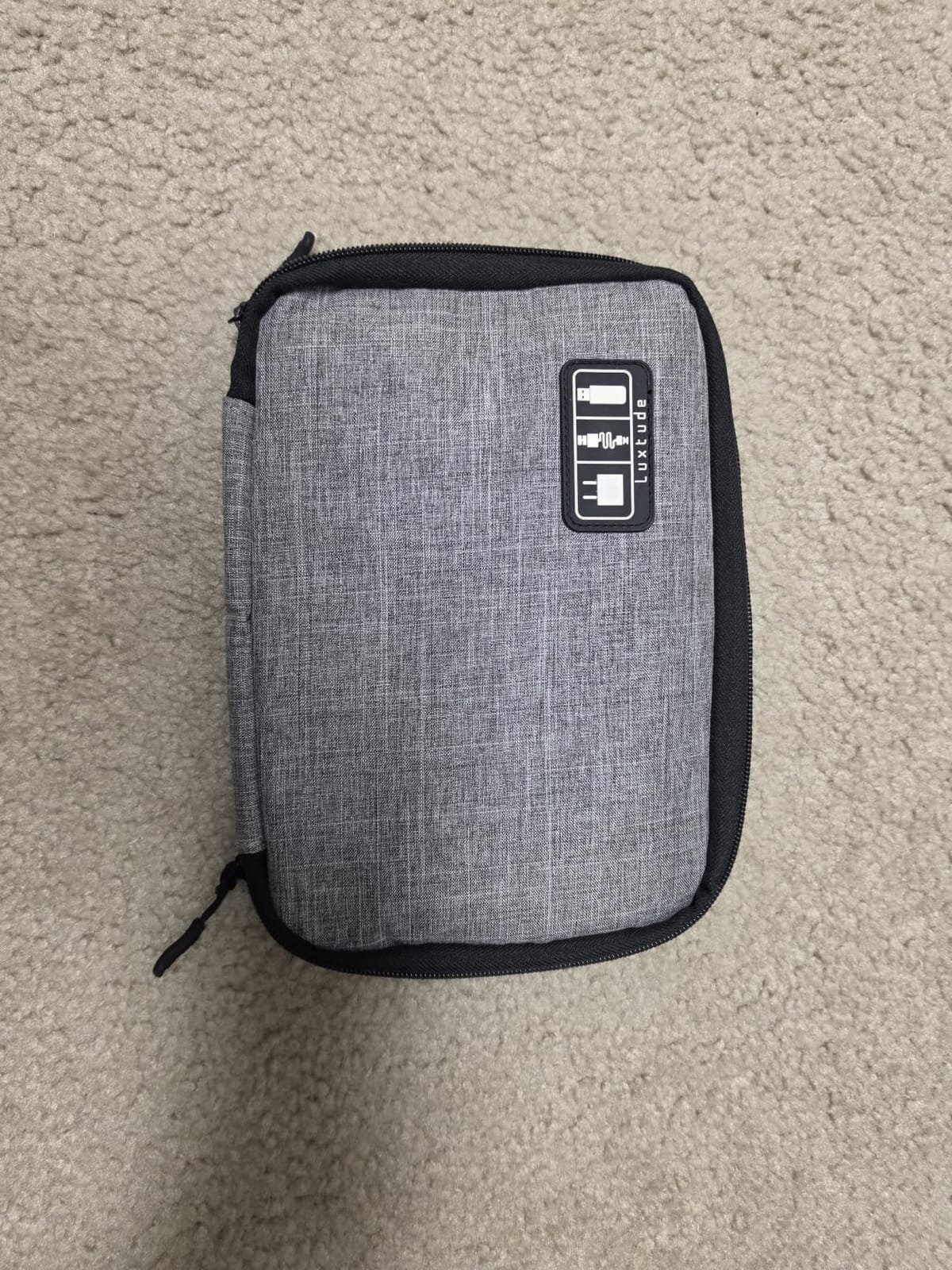Luxtude Cord Organizer Bag, Travel Cable Organizer Bag, Electronic Organizer Travel Case for Chargers and Cords, Tech Bag & Charger Case, Flying Essentials for Electronics Items/USB,etc customer photo 1