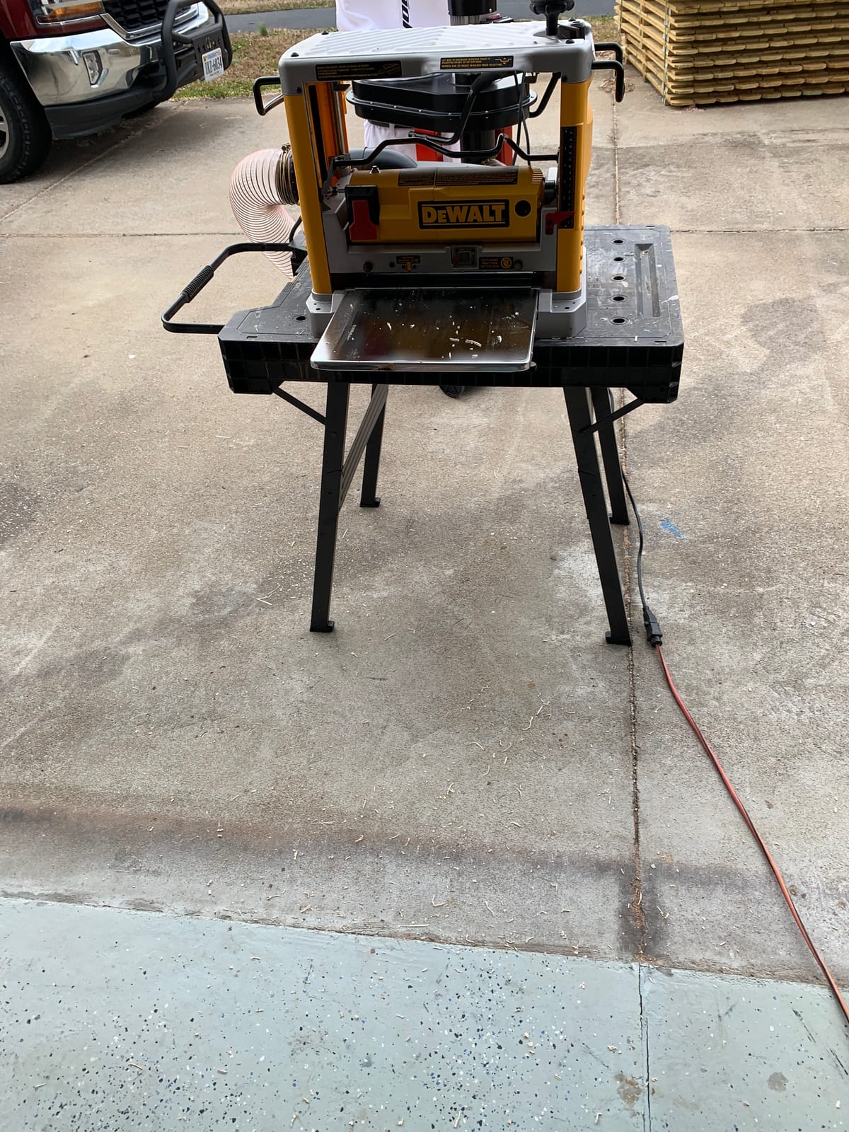 BUCKTOOL 750 CFM Auto-Start Dust Collector,1.2HP 13-Gallon Capacity customer photo 2