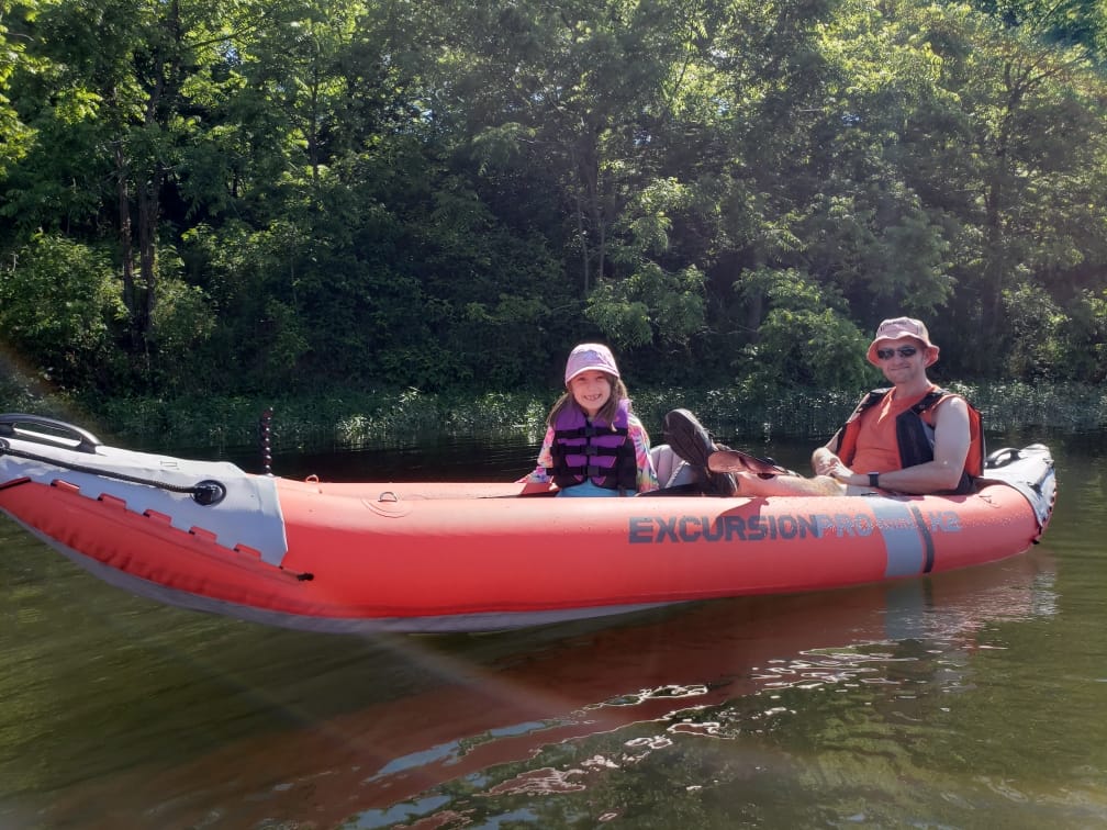INTEX Excursion Pro K2 Kayak 2-Person Set w/Paddles & Pump, 2-Pack customer photo 1