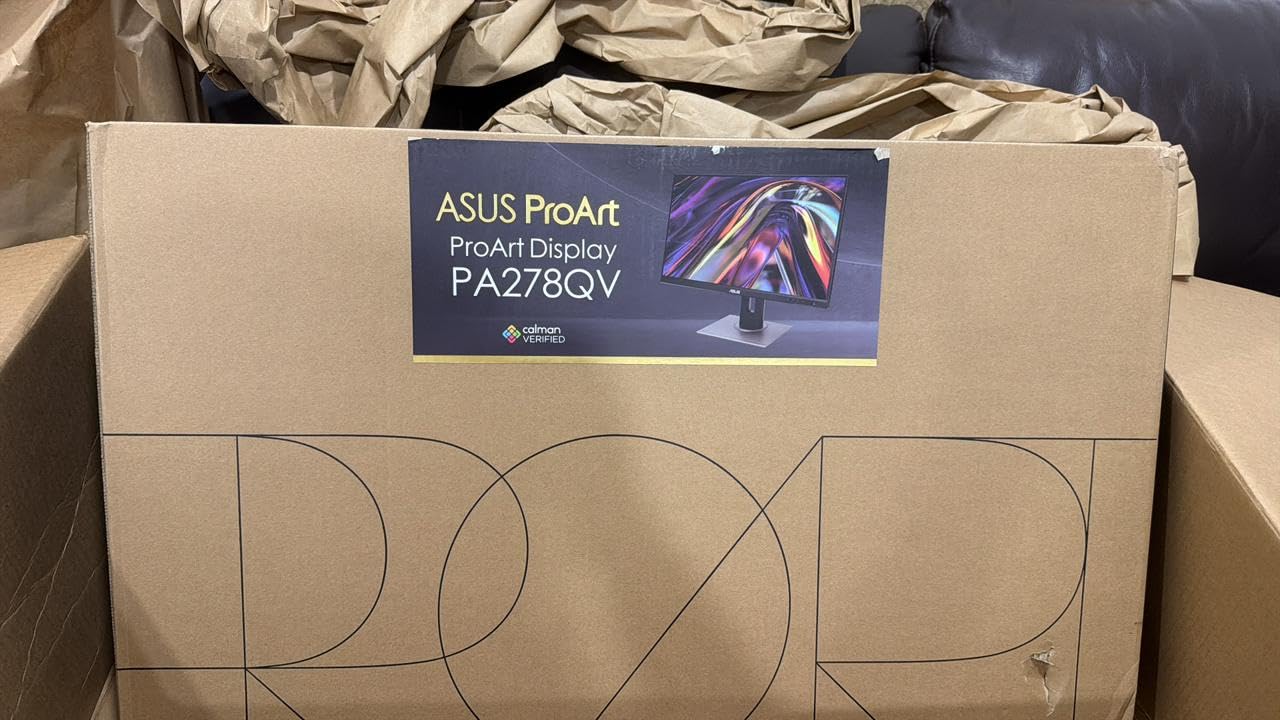 ASUS ProArt PA278QV 27 Inch 1440p QHD Professional Monitor customer photo 1