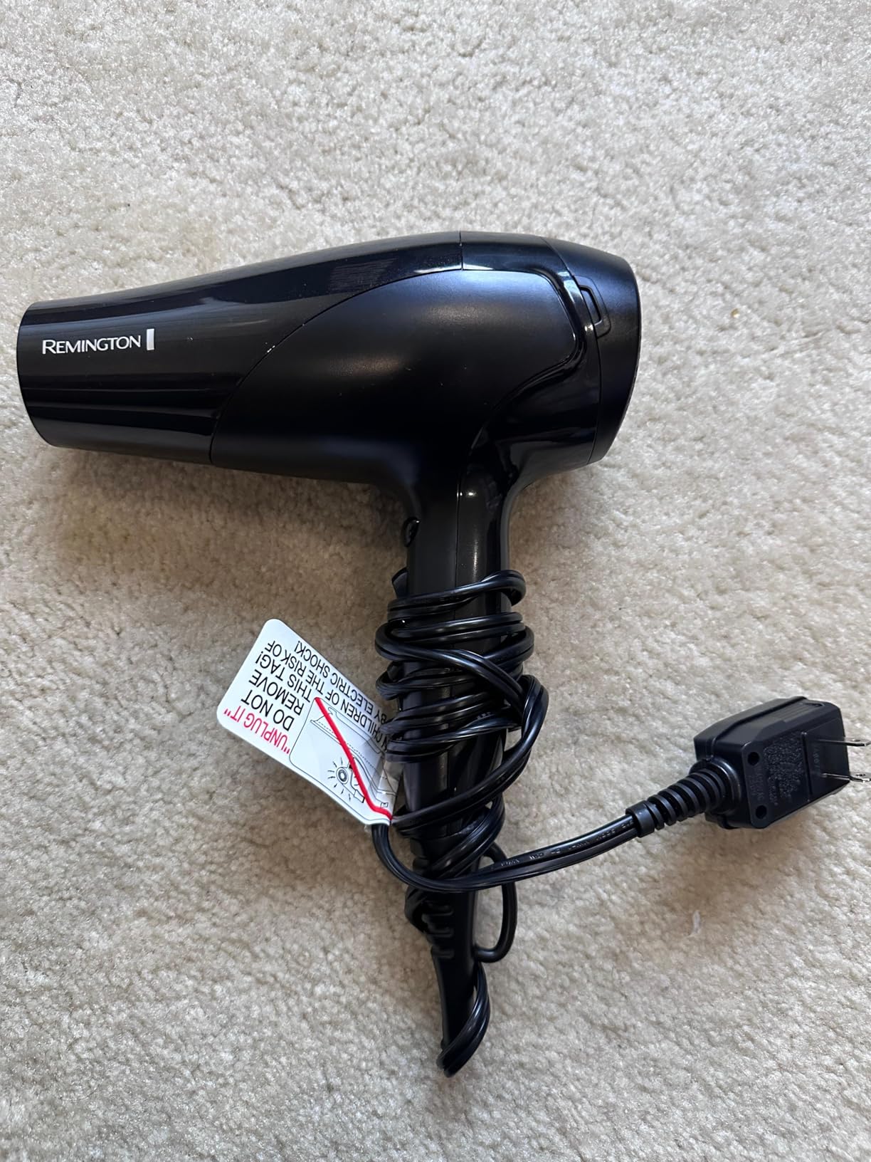 Remington Damage Protection Hair Dryer, Ceramic Ionic Technology customer photo 2