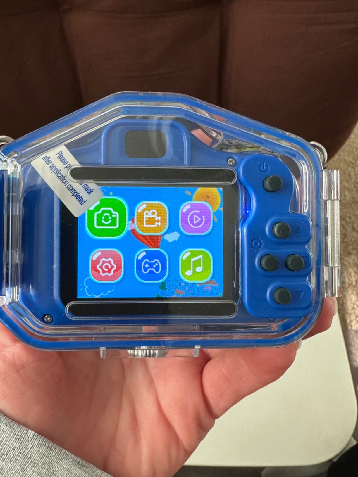 DEKER Kids Waterproof Camera, Underwater HD Digital Camcorder, Green customer photo 1