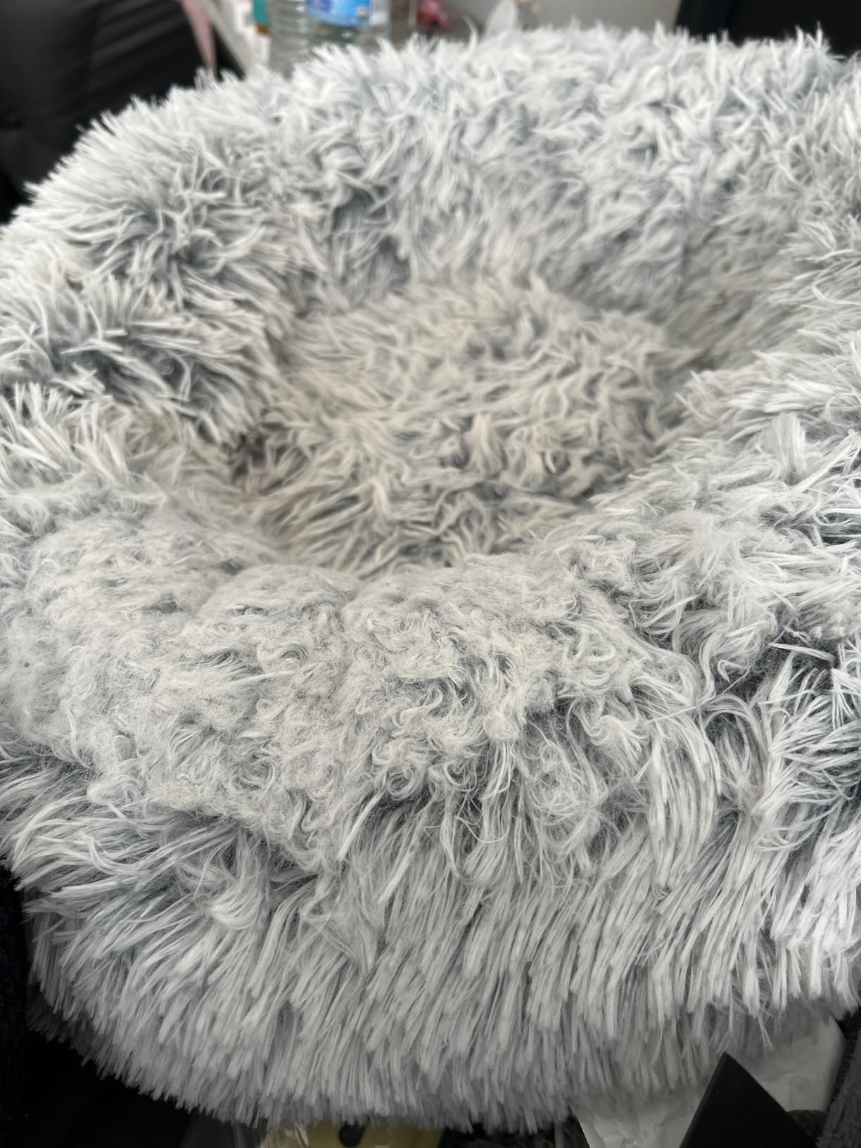 WESTERN HOME WH Calming Soft Round Dog &Cat Bed Small Dog Bed Washable,20