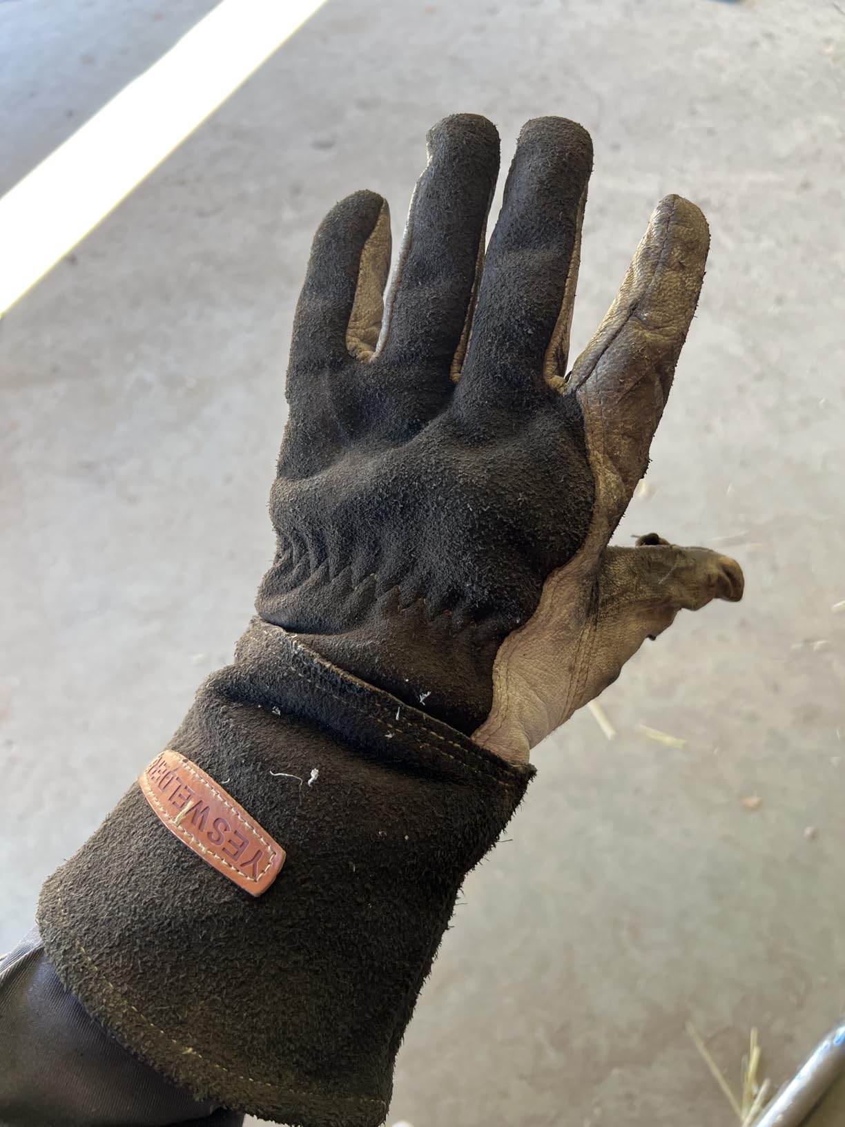 YESWELDER Premium Goatskin TIG Welding Gloves customer photo 2
