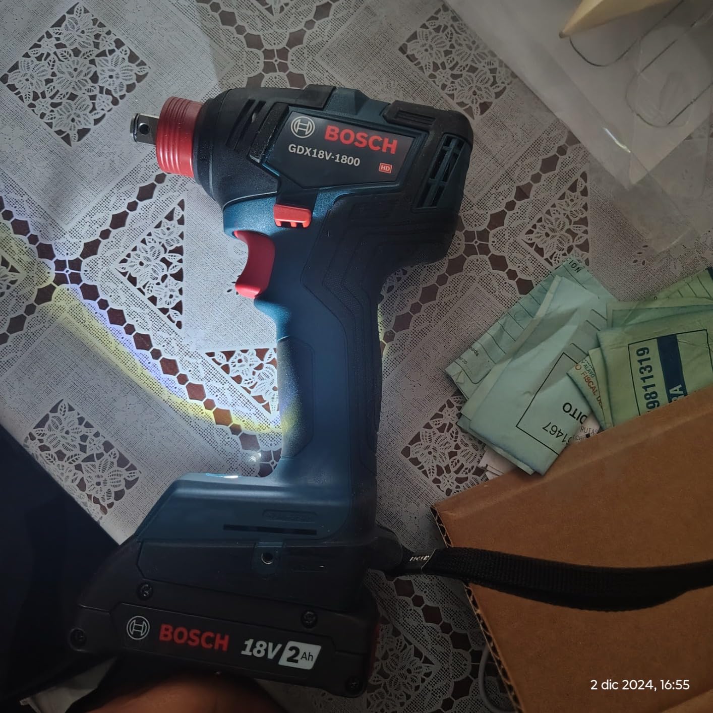 Bosch GDX18V-1800B12 18V Two-In-One 1/4 In. and 1/2 In. Bit/Socket Impact Driver/Wrench Kit with 2 Ah Standard Power Battery customer photo 2