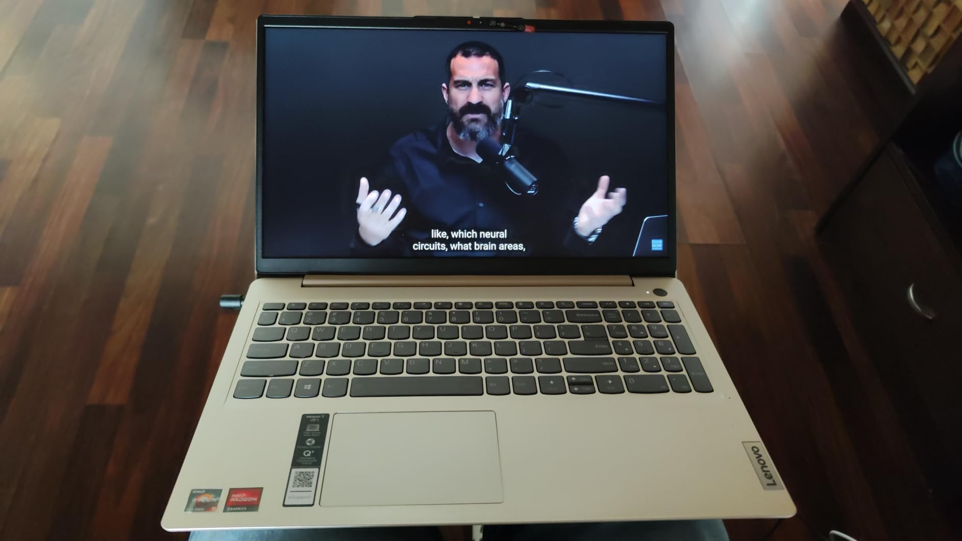 Lenovo IdeaPad 3 14 Laptop, AMD Ryzen 5 5500U, 8GB RAM, 256GB Storage, 14.0