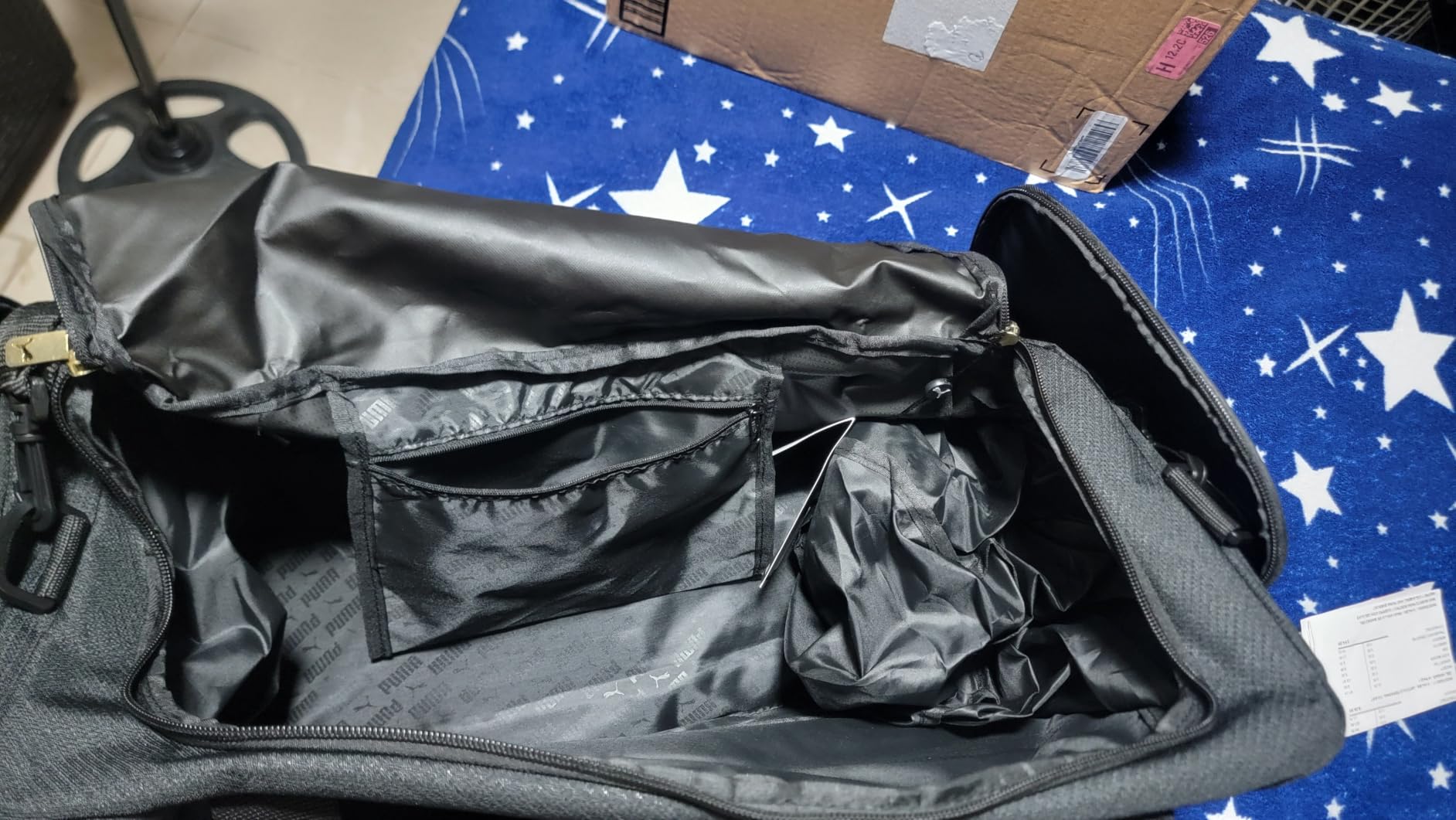 PUMA Accelerator Duffel Bag with Removable Strap & Shoe Pocket customer photo 2