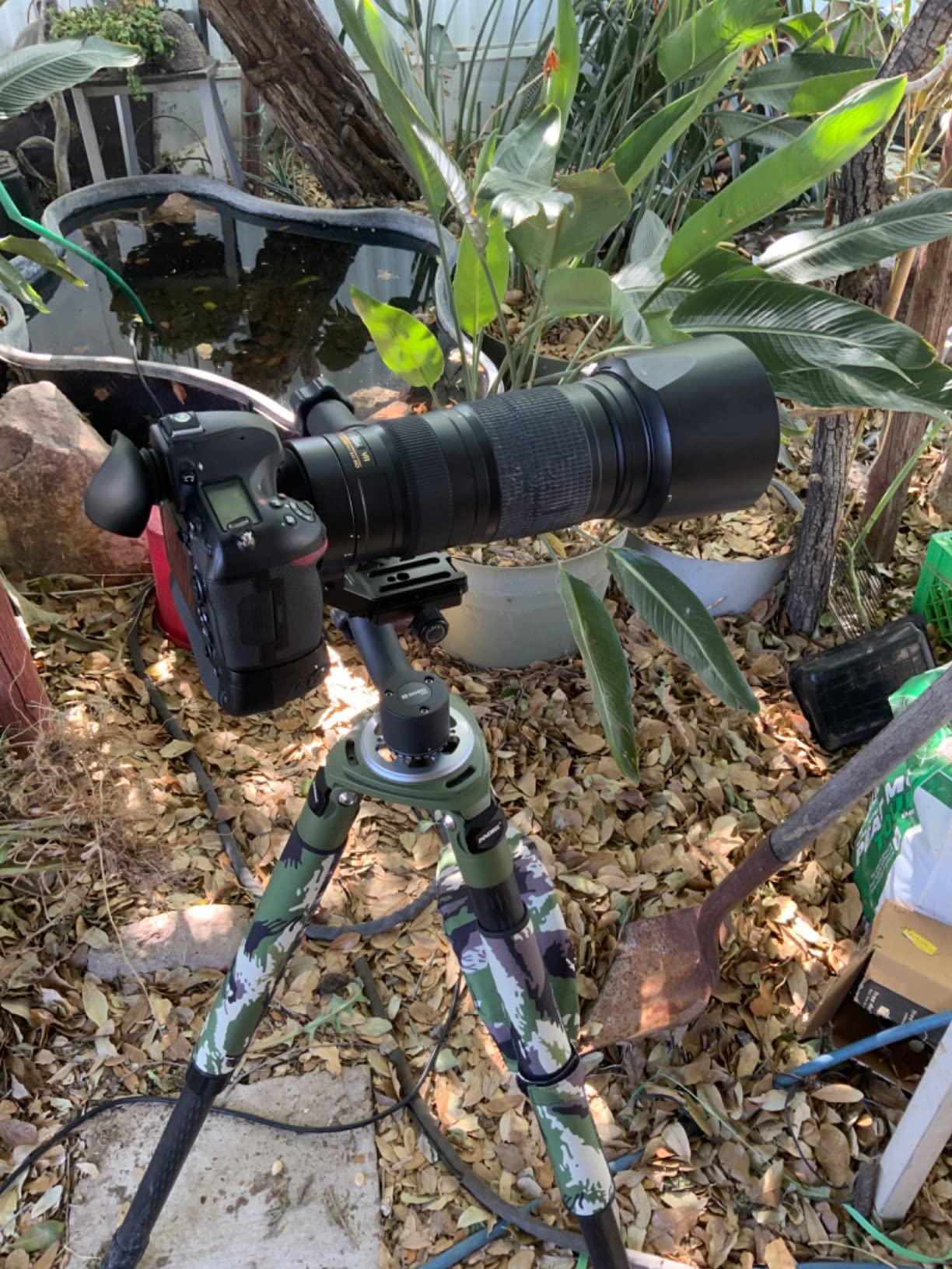 INNOREL RT90CM Carbon Fiber Bowl Tripod - Heavy Duty With 75mm Bowl, 40mm Leg Tube, Ultra Stable Professional Camera Tripod, Max Load 88lb/40kg, Camouflage Sleeve customer photo 2
