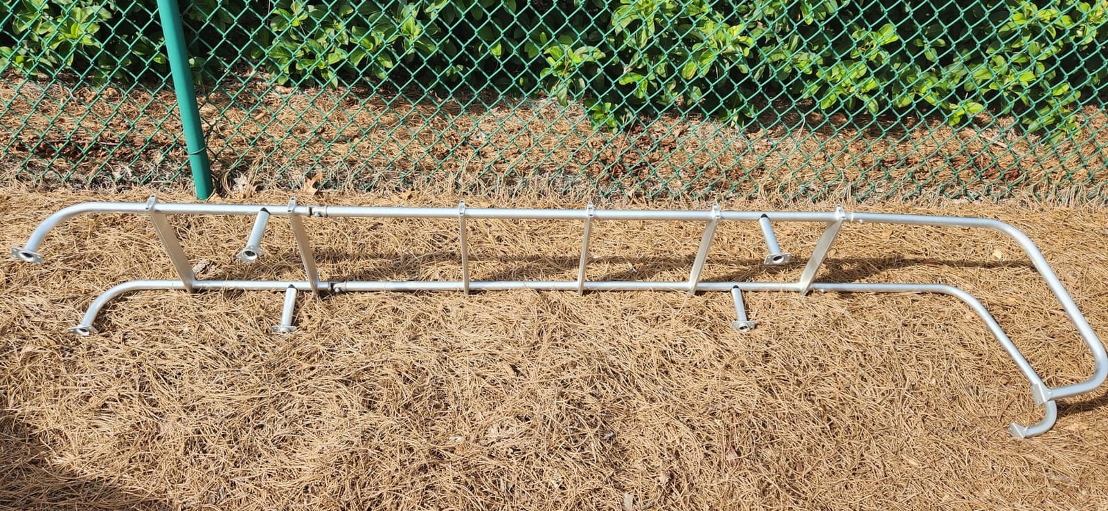 KUAFU Universal RV Exterior Motorhome Straight Ladder RV Rear Ladder 250LBS(7.6FT-8.4FT) customer photo 1