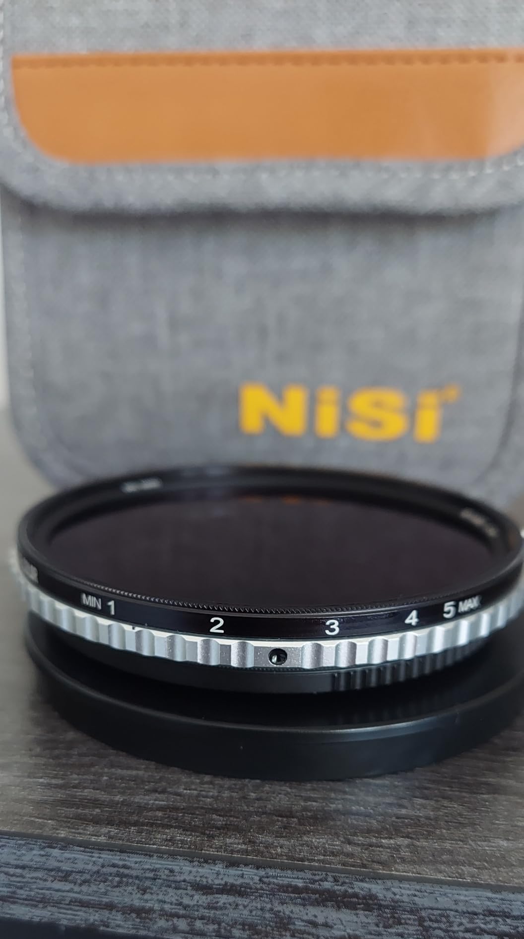 NiSi Swift True Color ND-Vario Variable ND Filter, 1-5 Stops ND2-ND32, 82mm customer photo 1