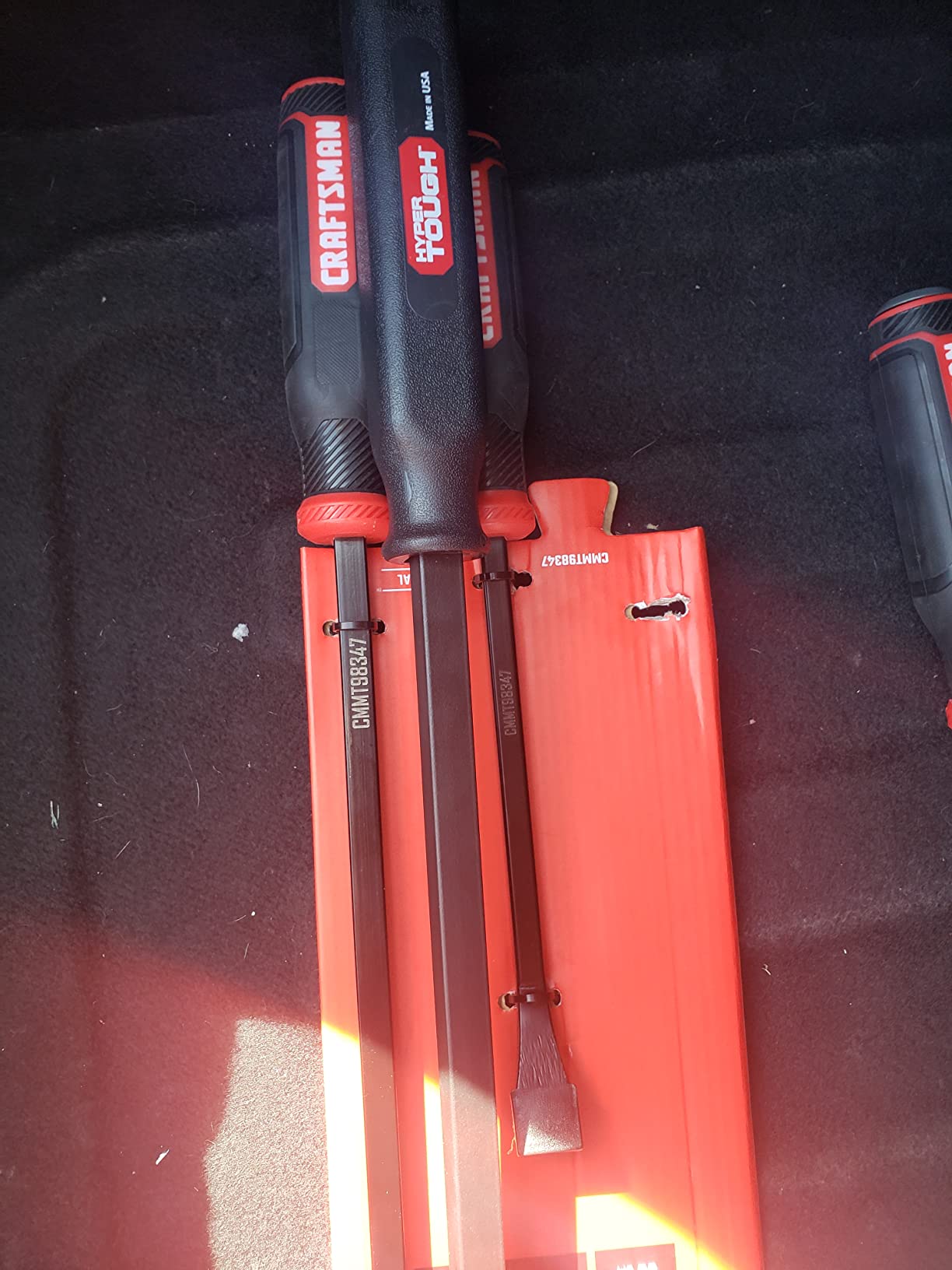 CRAFTSMAN Utility Pry Bar Set, 3 Piece, Includes 12”, 18” & 24” (CMMT98347) customer photo 2