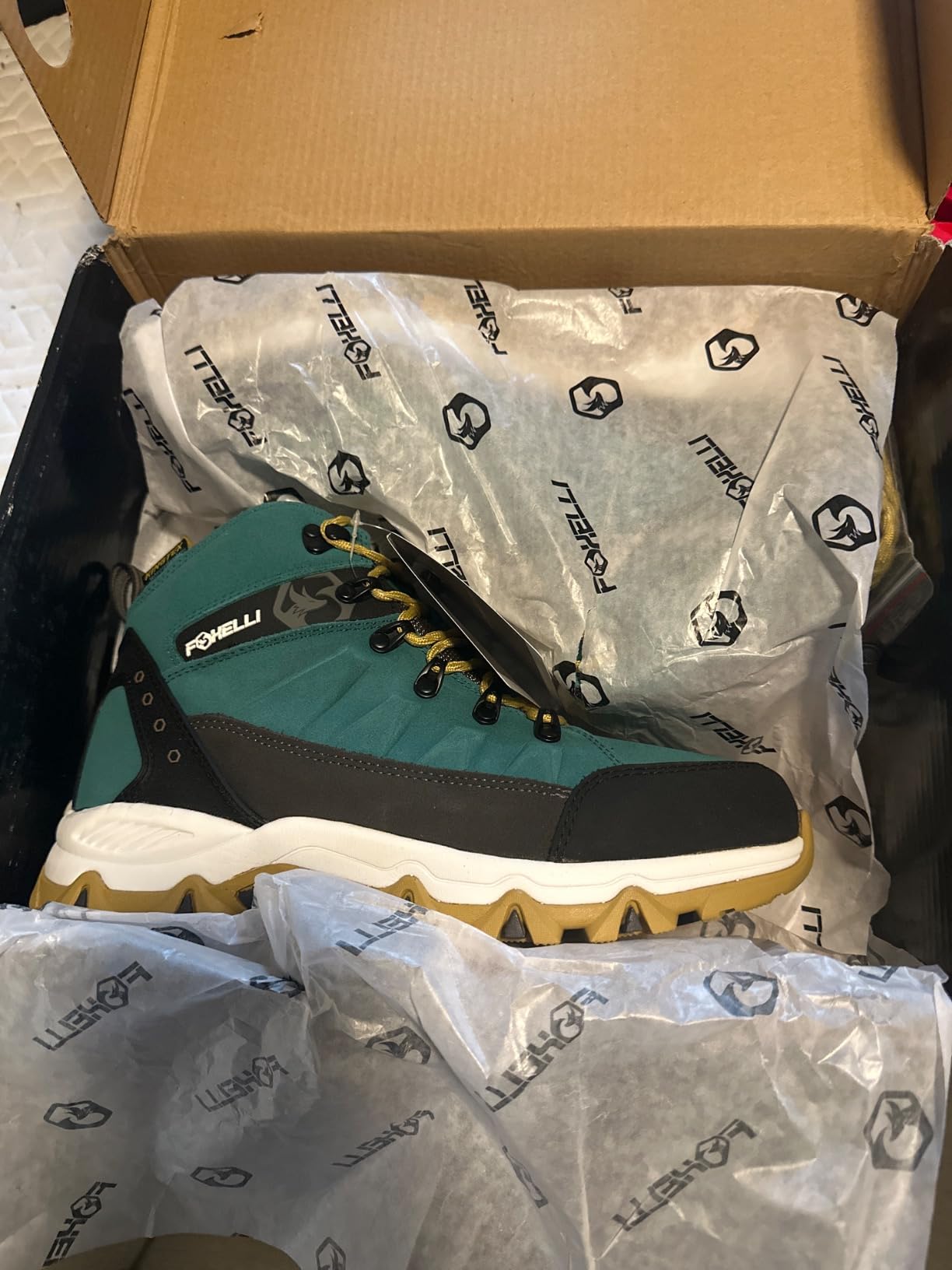 Foxelli Women’s Hiking Boots – Waterproof Lightweight Suede Leather Hiking Boots for Women with All-Day Comfort, Grip & Support for Trails, Travel & Outdoors customer photo 1
