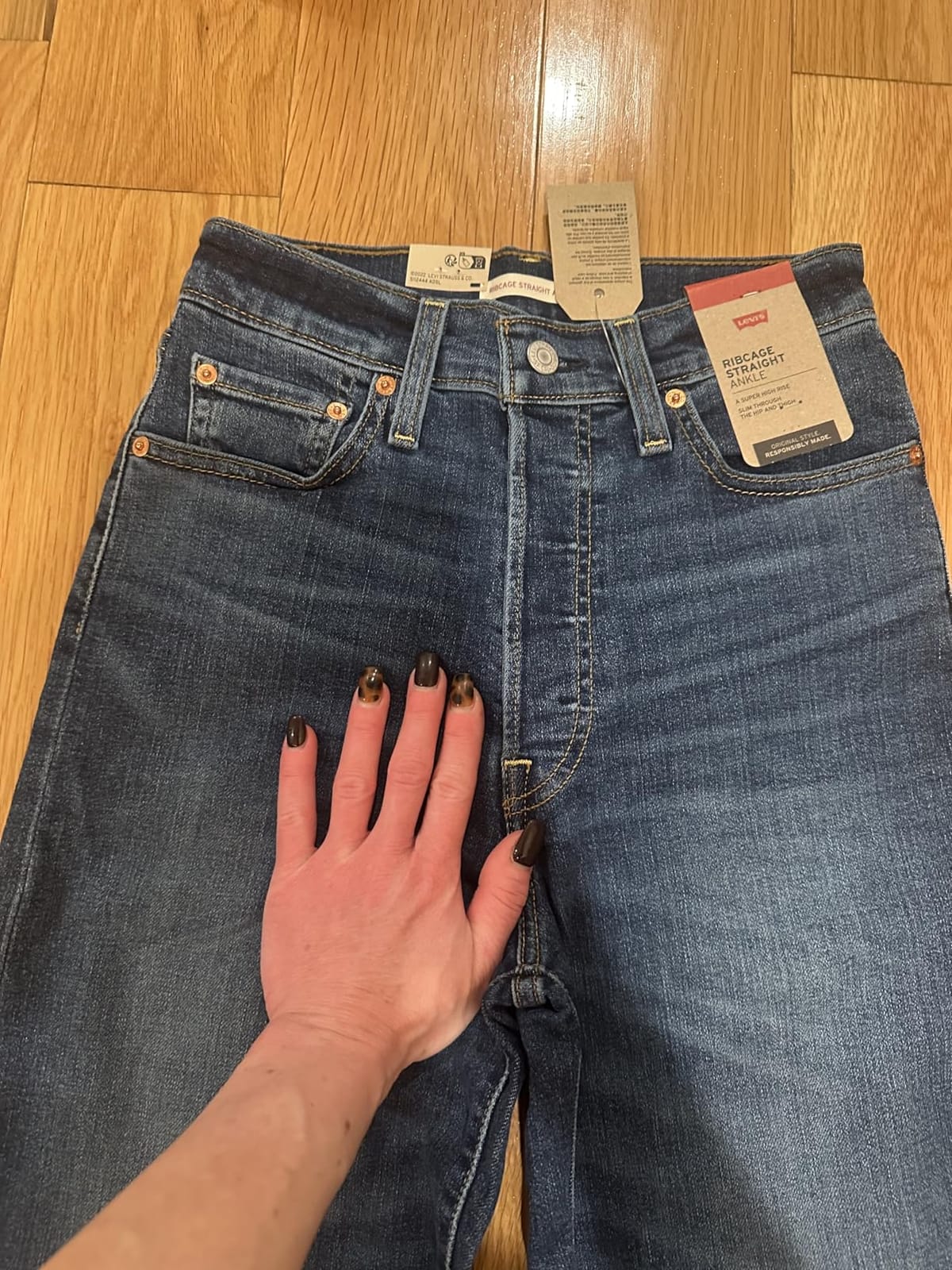 Levi's Ribcage Straight customer photo 2