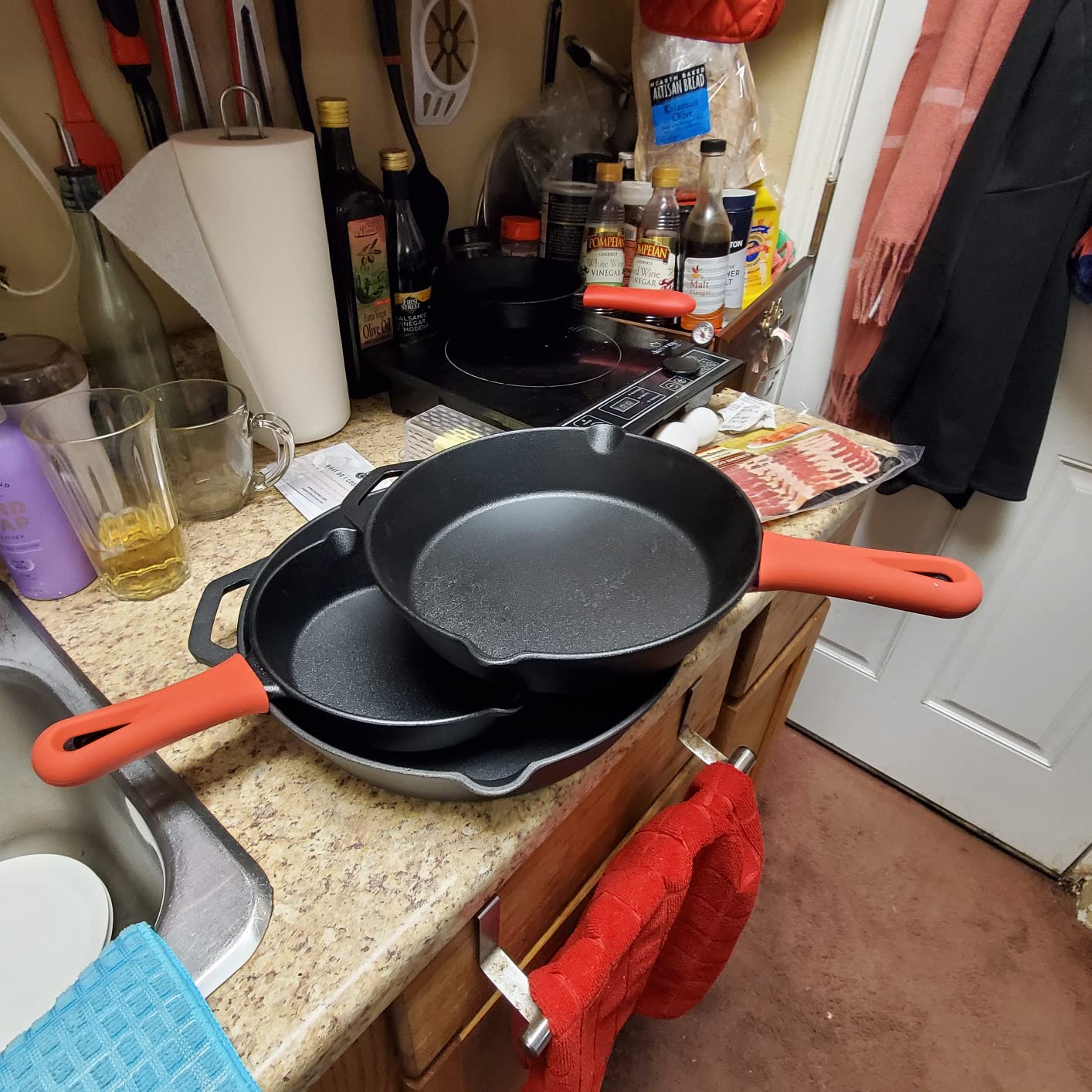Cuisinel Cast Iron Skillet Set - 8
