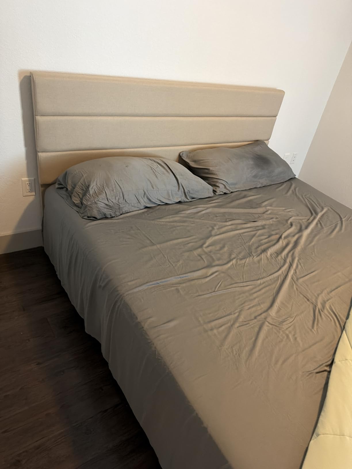 ACCURATEX Cooling Sheets for Hot Sleepers, King Size, Grey customer photo 2