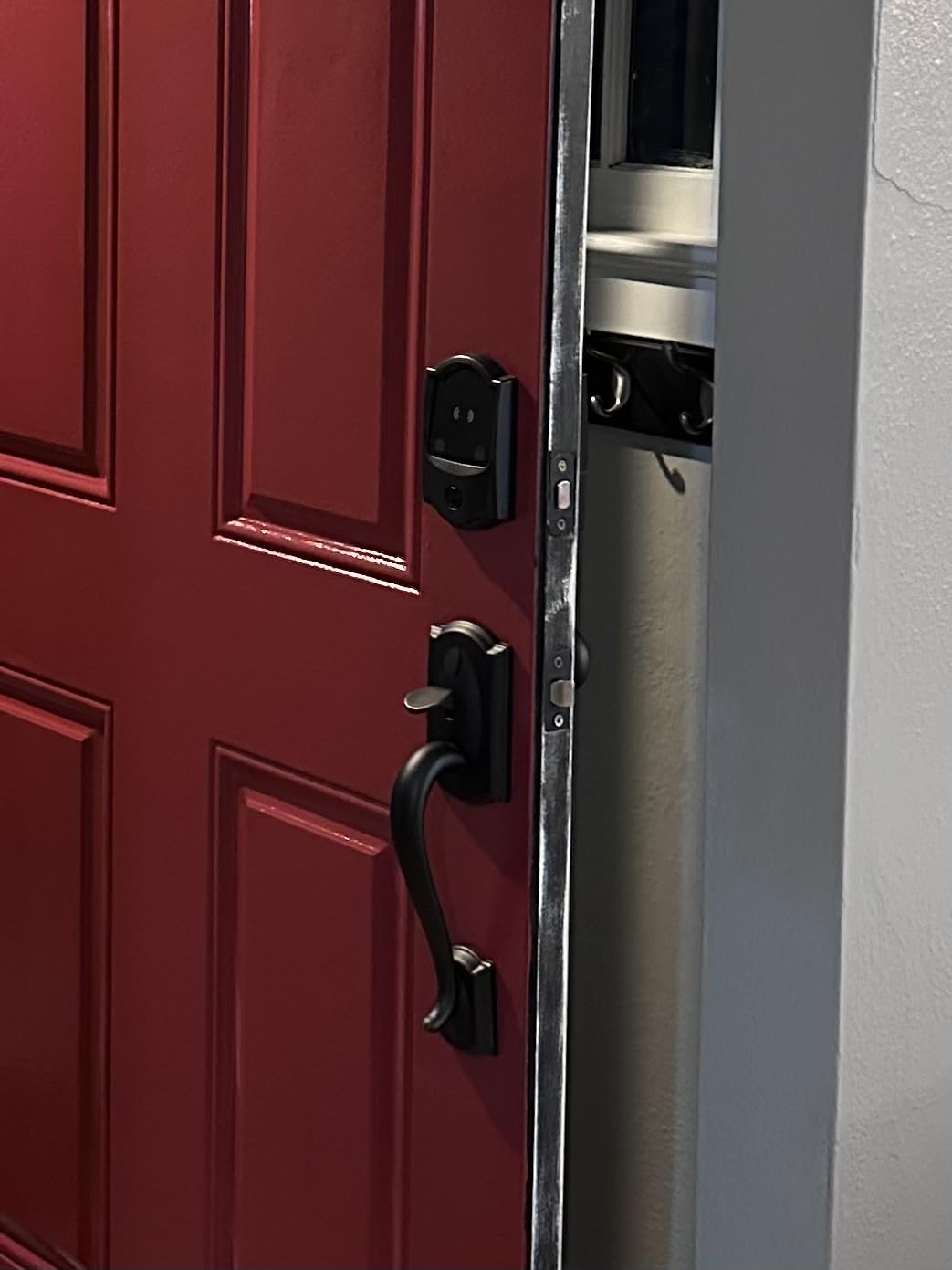 Schlage Encode Plus Smart WiFi Deadbolt Lock, Tap to Unlock, Satin Nickel customer photo 2