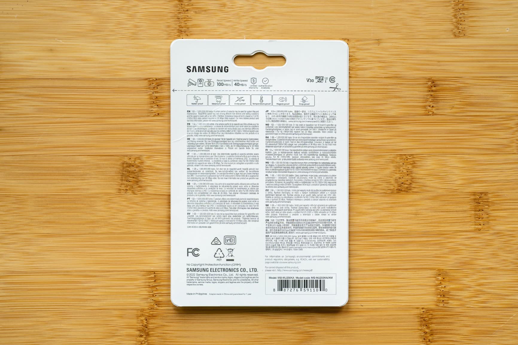 Samsung PRO Endurance 128GB microSDXC Memory Card with Adapter customer photo 1